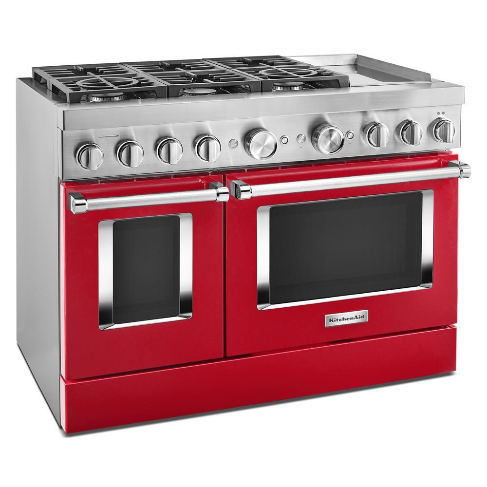 KitchenAid KFDC558JPA Double-Dual-Fuel-Ranges - View #5