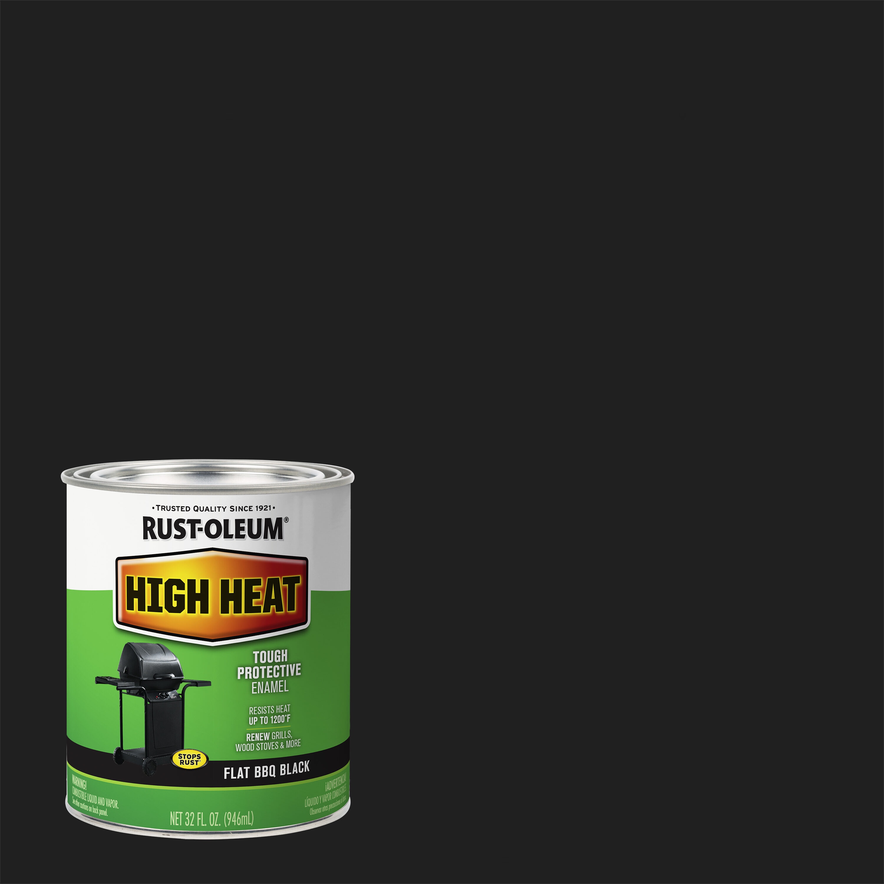 PC128-B 1 Gallon Plastic Paint Can - Black - Basco USA