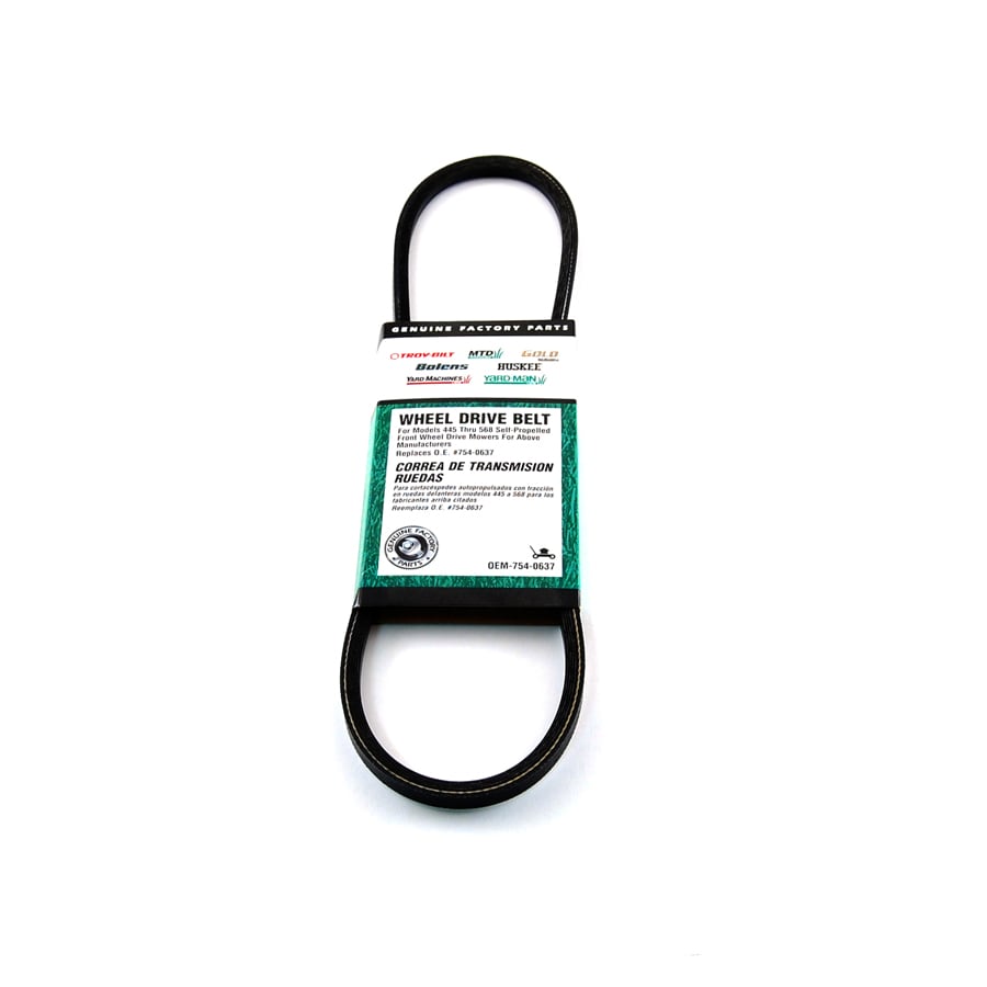 Genuine Factory Parts 490-501-M034 3/8-in x 31.21-in Self-propelled Belt, for 21 for Push Lawn Mowers, Replaces OEM Part Number 754-0637 and 954-0637