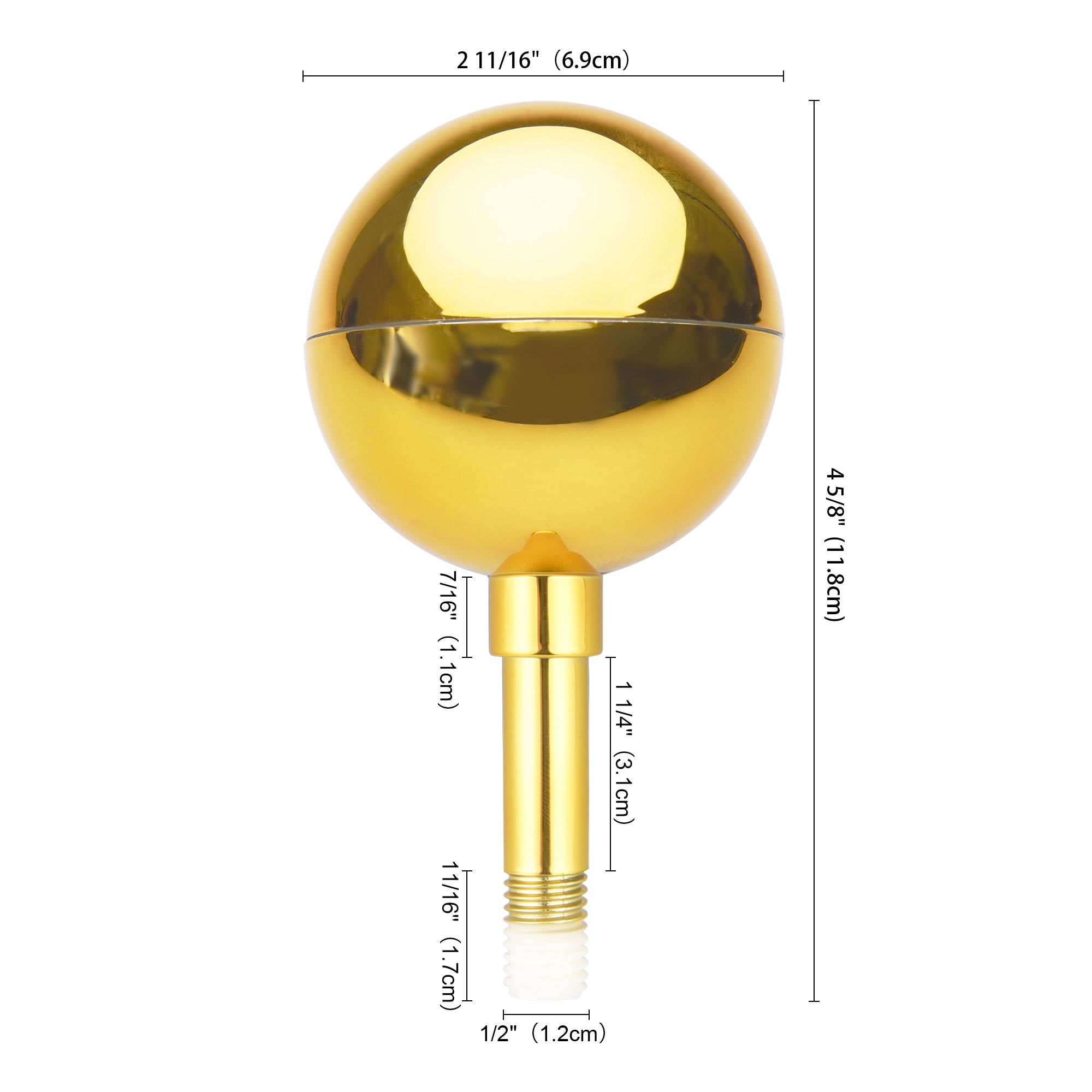 Yescom 22BAL001-GOLD.V1-LO Flag-Pole-Accessories - View #4