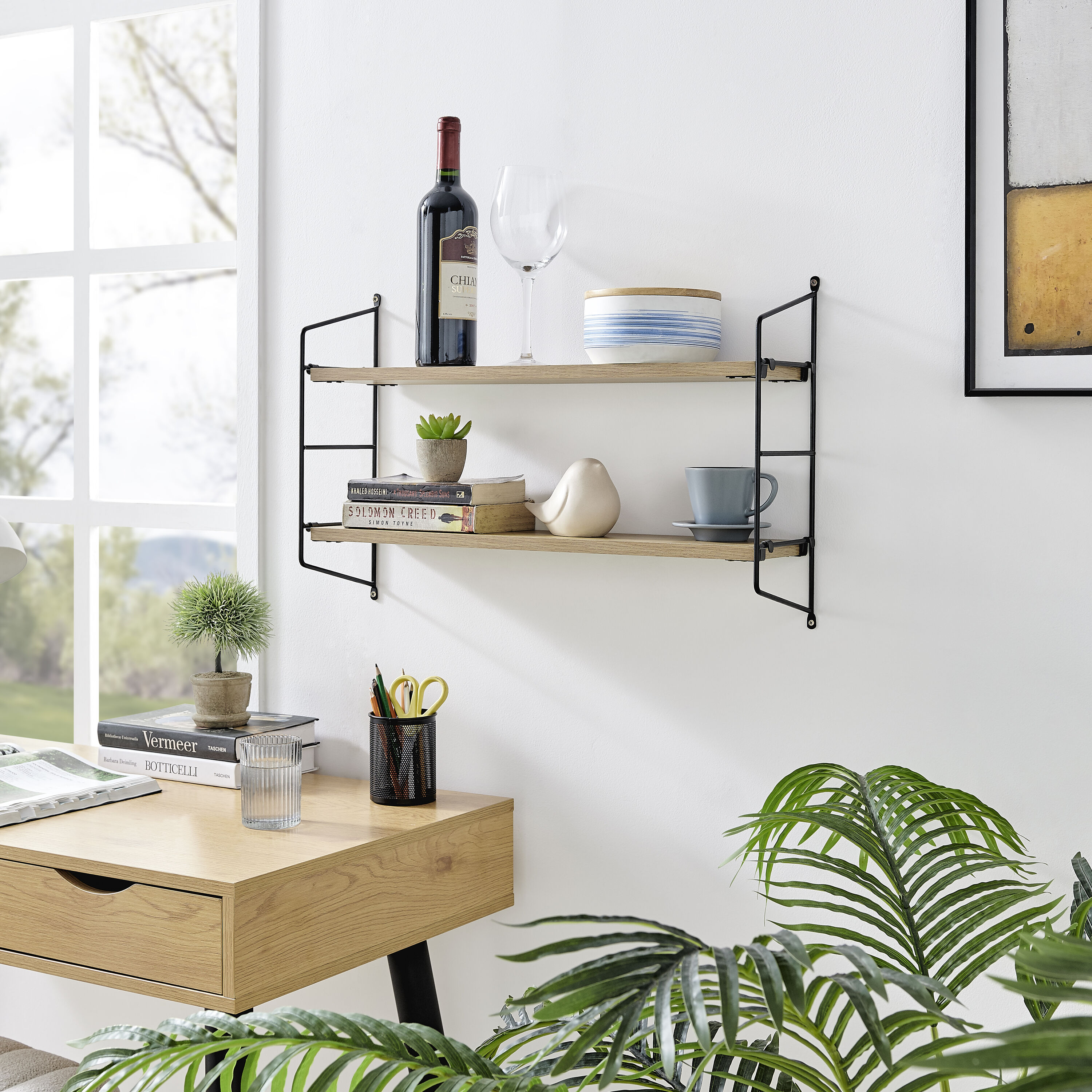 Danya B. XF22915CNT Wall-Mounted-Shelving - View #3