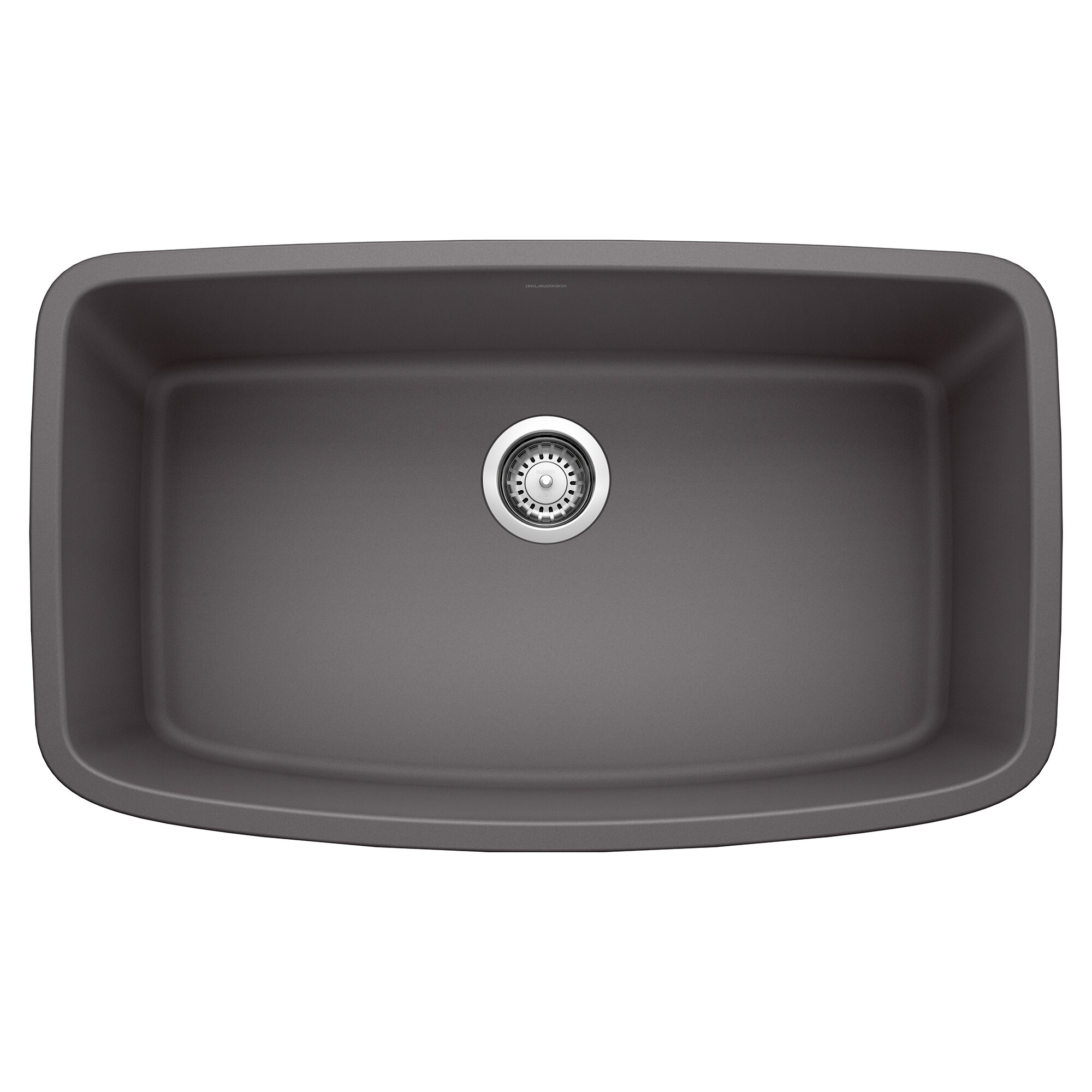 BLANCO 441611 Valea Silgranit Undermount 32-in x 19-in Granite Single bowl Kitchen Sink