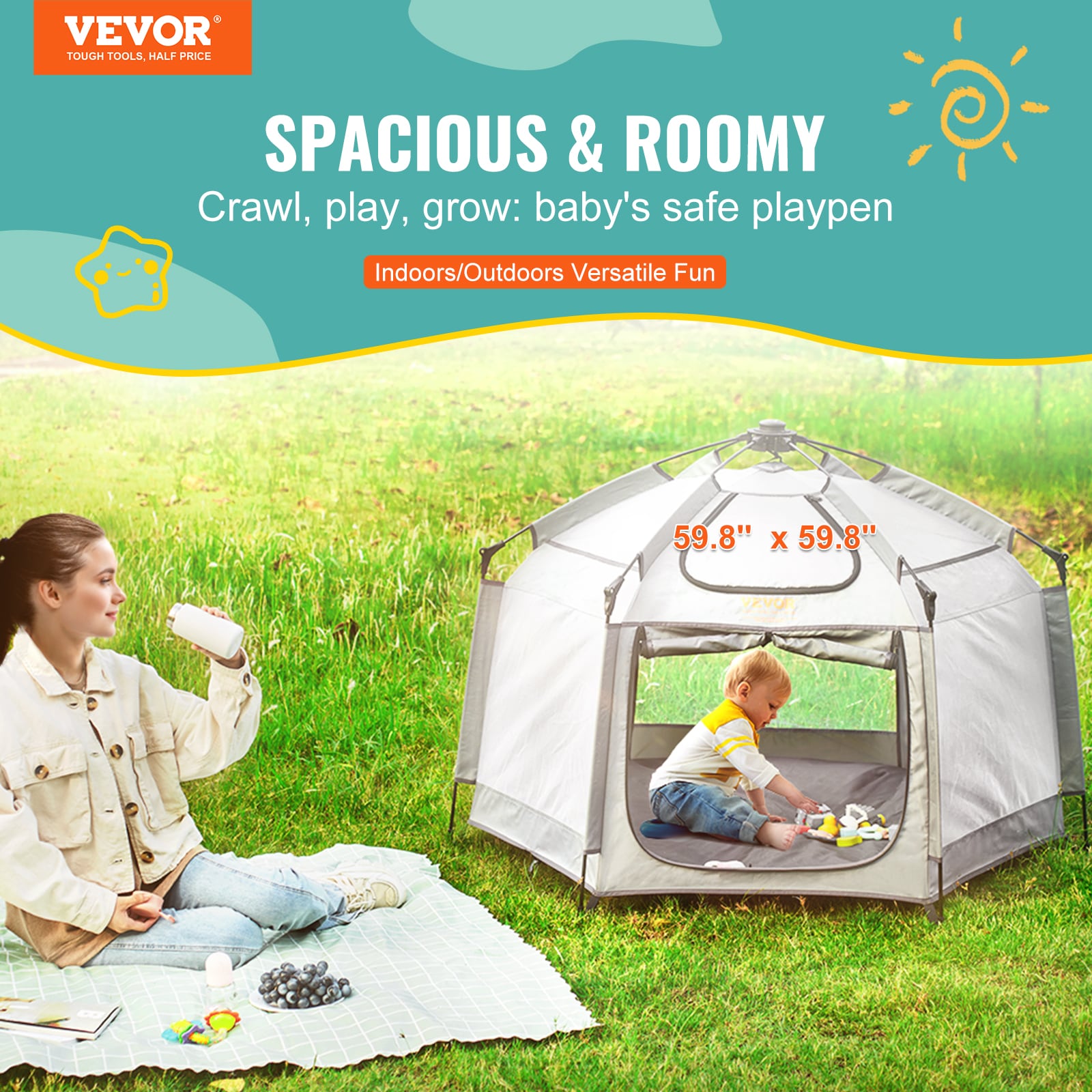 VEVOR YEWSHLBYSWHL9TUE0V0 Play-Toys - View #3