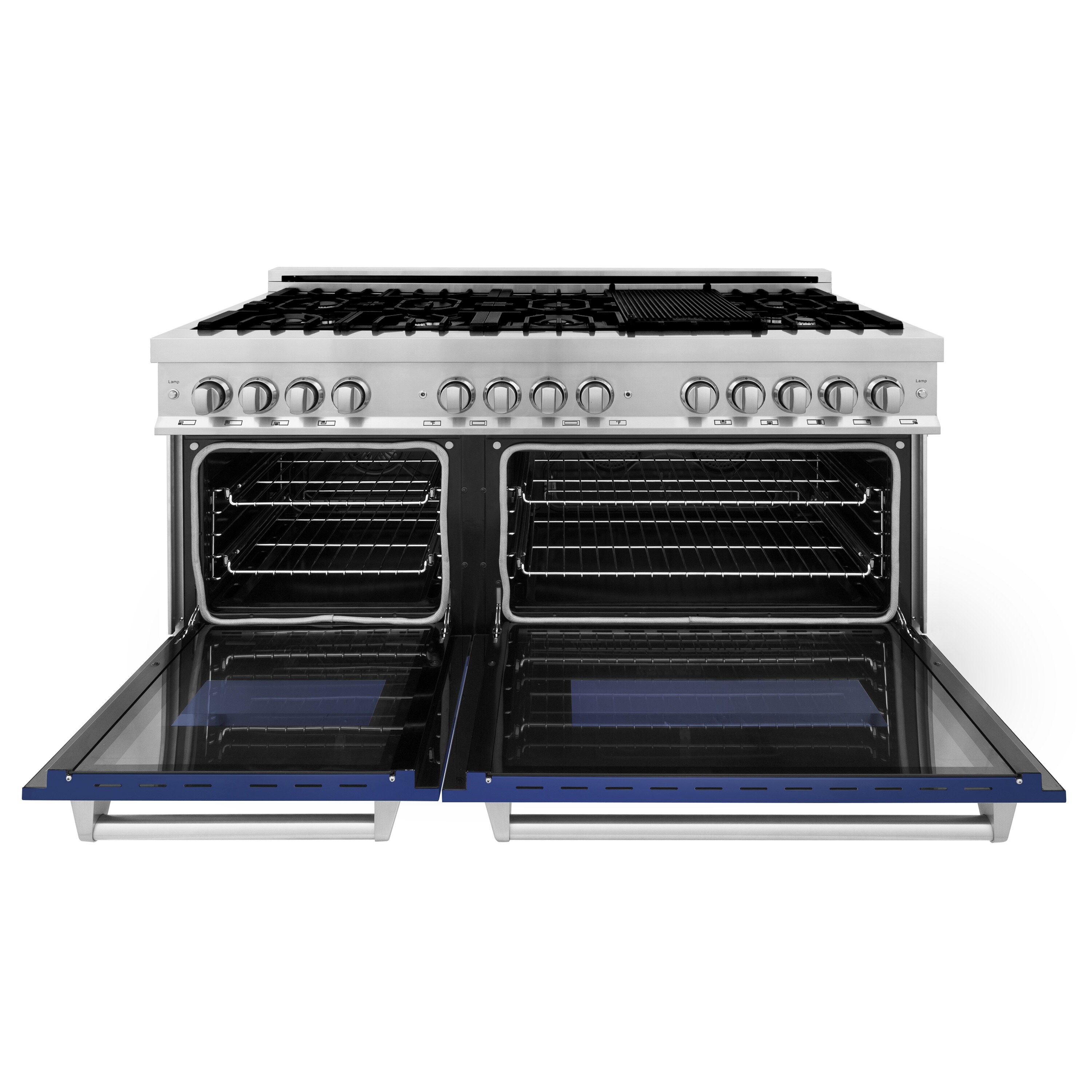 ZLINE KITCHEN & BATH RA-BM-60 Double-Dual-Fuel-Ranges - View #6