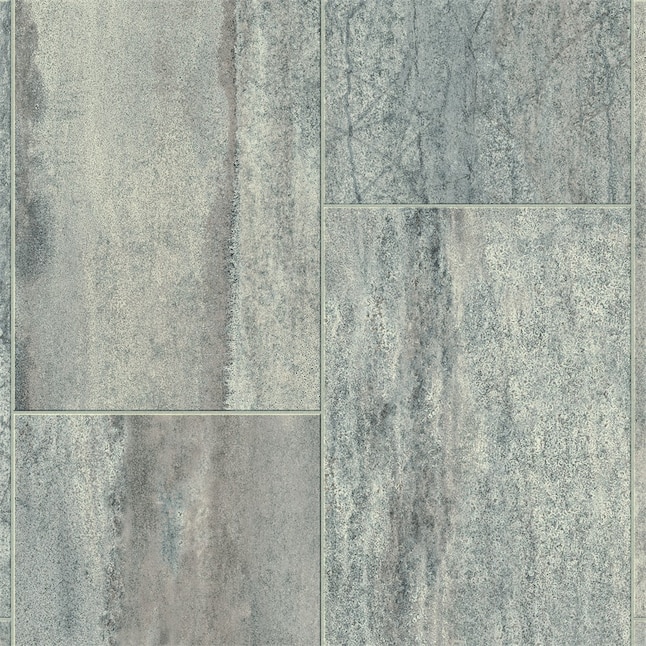 Armstrong Flooring Pickwick Landing III 12-ft W Cut-to-Length Shale Gray  Stone Look Low-Gloss Finish Sheet Vinyl in the Sheet Vinyl (Cut-to-Length)  department at Lowes.com
