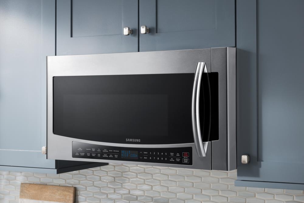 Samsung MC17T8000CS 1.7 Cu. ft. Stainless Steel Over The Range Convection Microwave