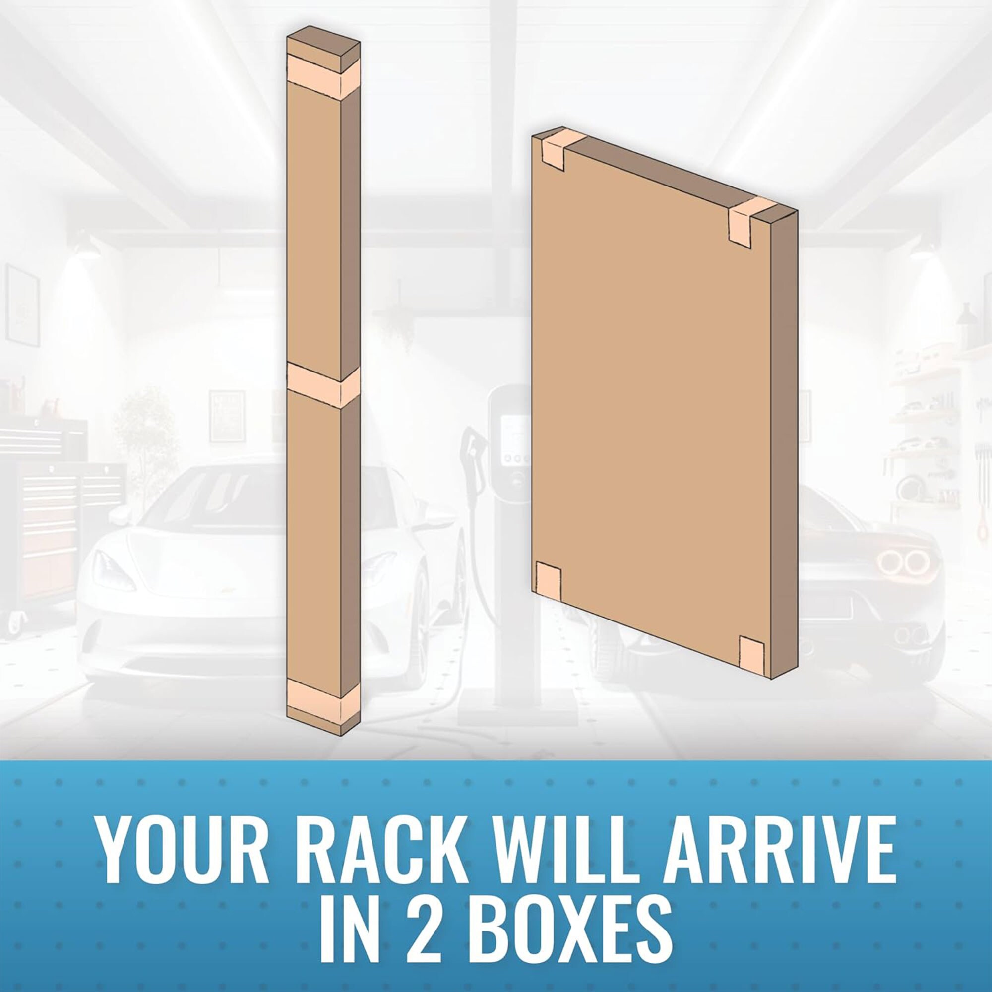 MonsterRax MR-2X8-W PACK 18 - M Wall-Mounted-Shelving - View #4