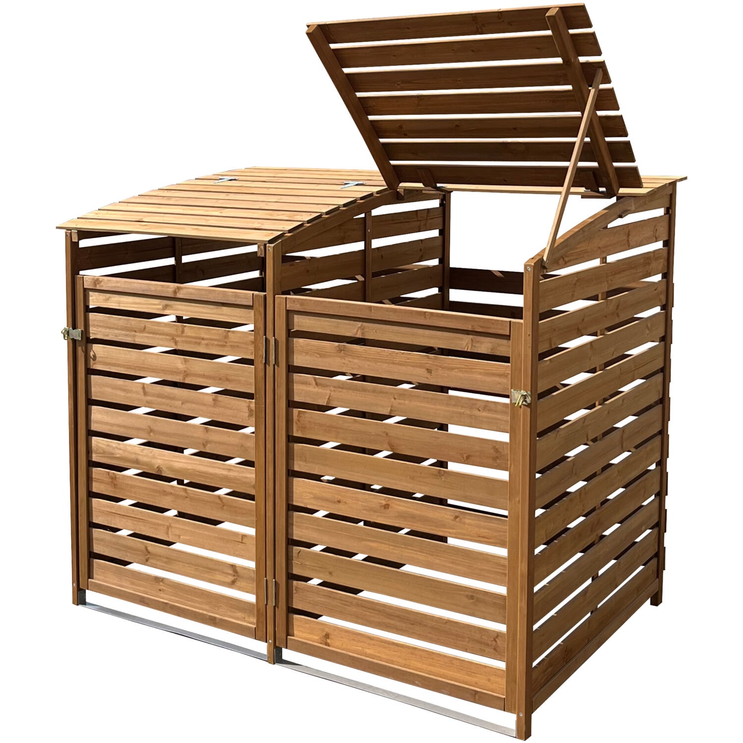 Hanover HANWS0103-BRN Wood-Storage-Buildings - View #12