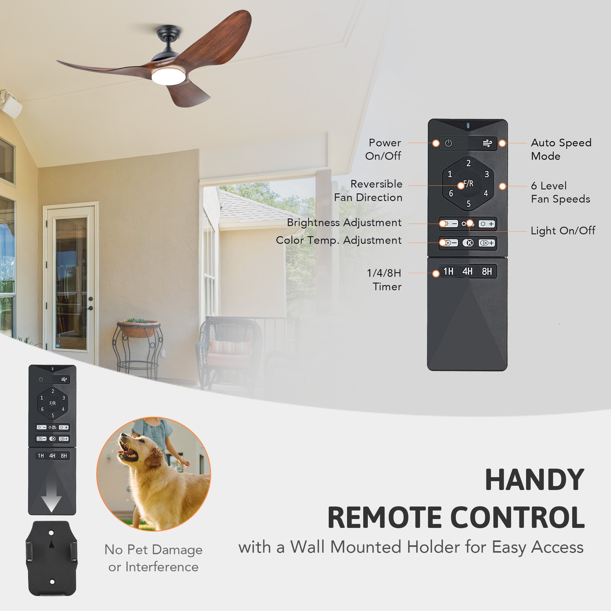 CO-Z CFN-1307-WB Ceiling-Fans - View #16