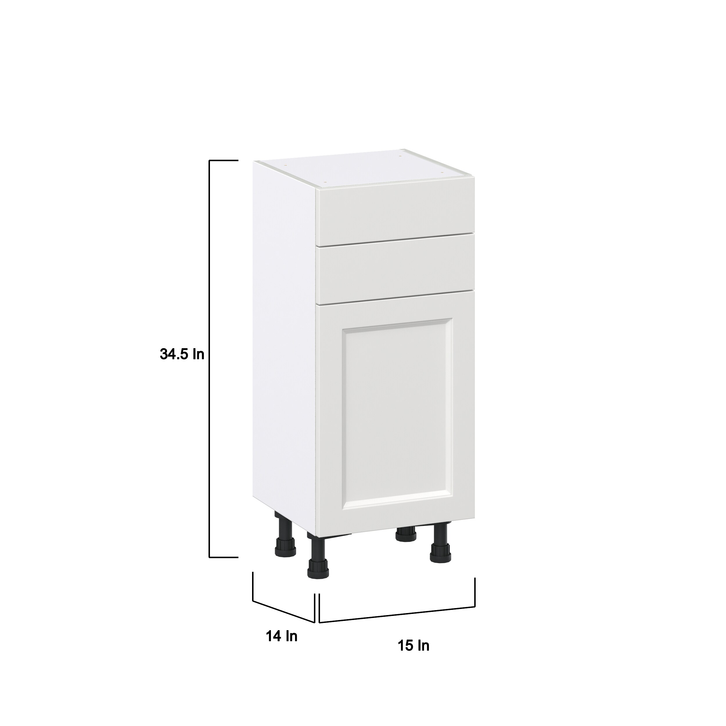 Hugo&Borg DSB1514B(L/R)-RI Cabinets-Kitchen - View #4