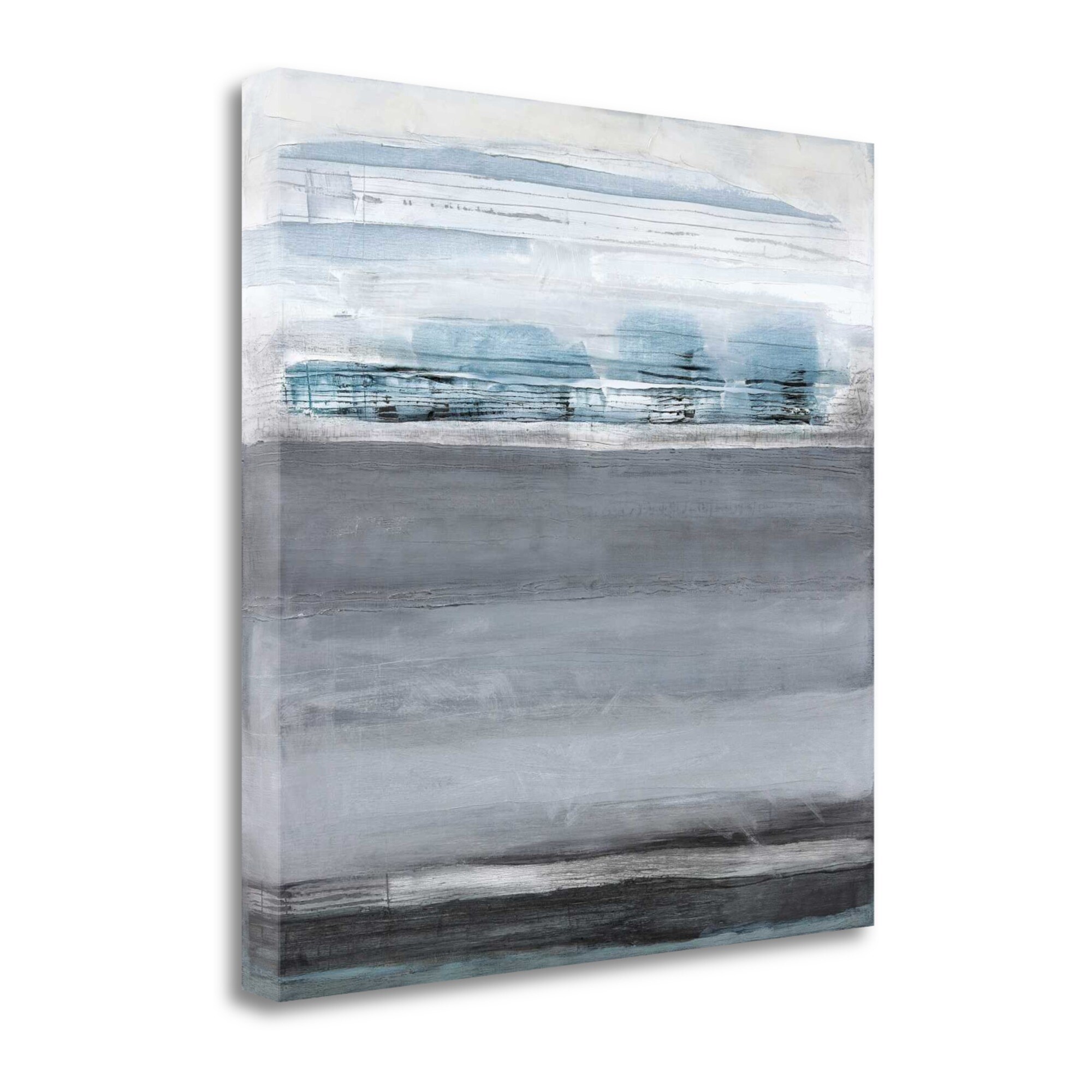 Tangletown Fine Art 35-in H x 35-in W Abstract Print on Canvas in the ...