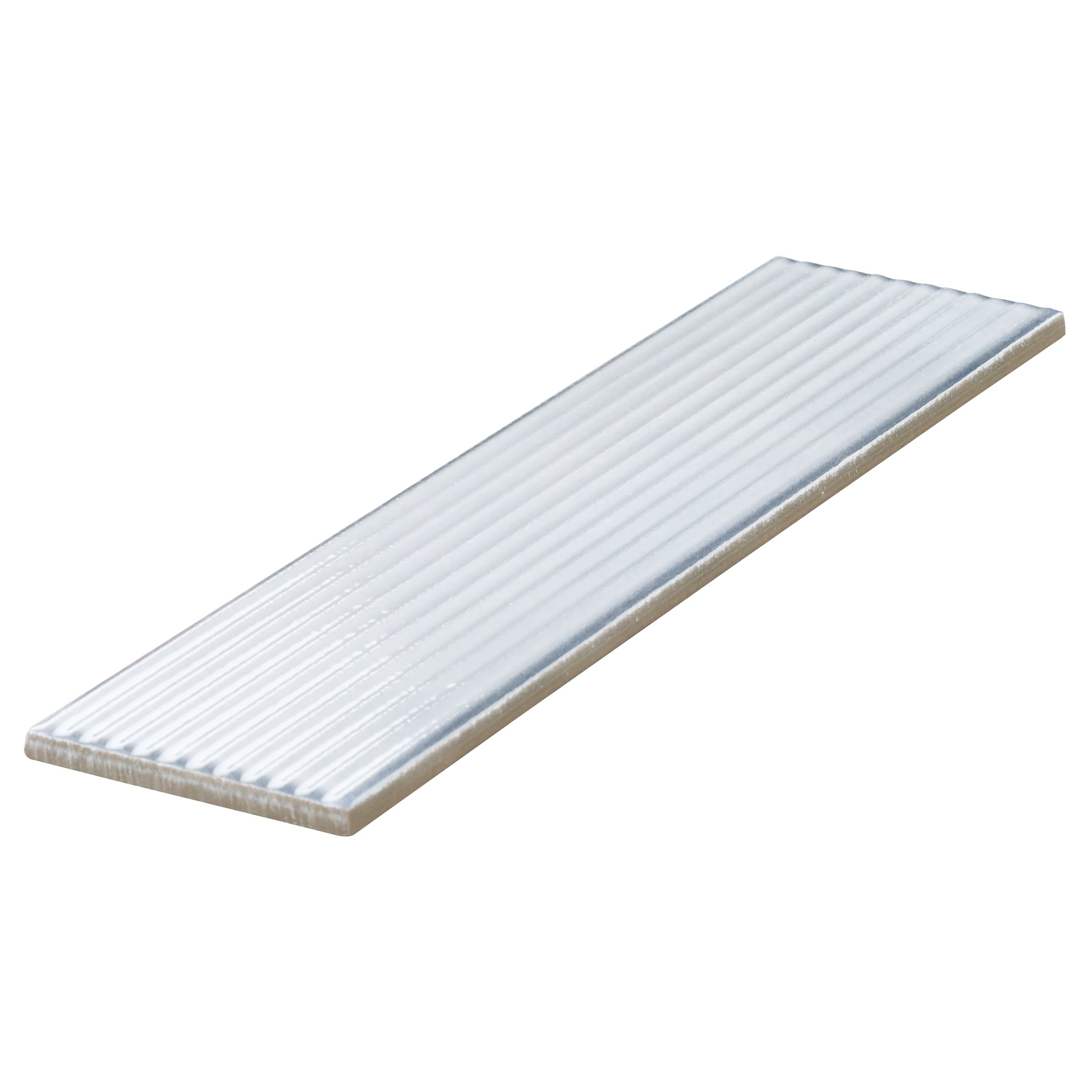 Stacy Garcia Olimar Grooved 4" x 16" Polished Porcelain Subway Wall Tile (7.74 Sq. Ft. / Case)