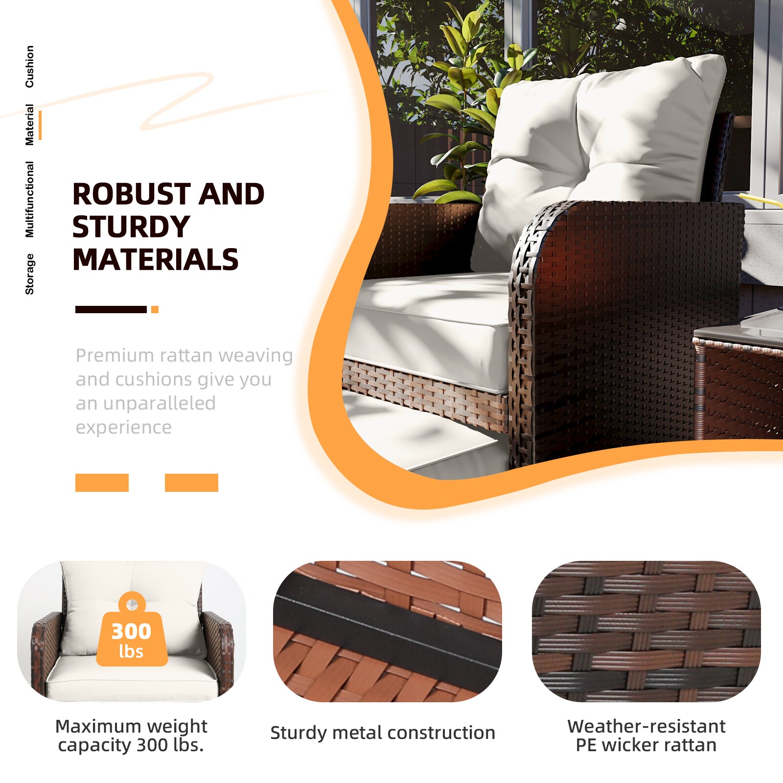 Patio Watcher FTY-2C-G4 Patio-Conversation-Sets - View #8