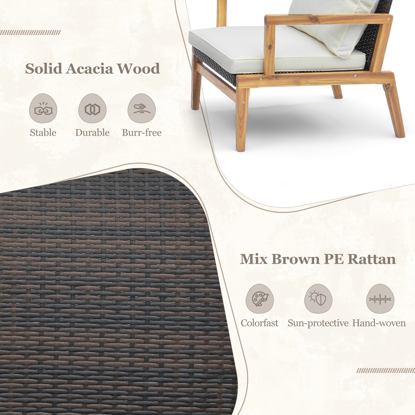 Volenca VOL-7RPVIT Patio-Conversation-Sets - View #5