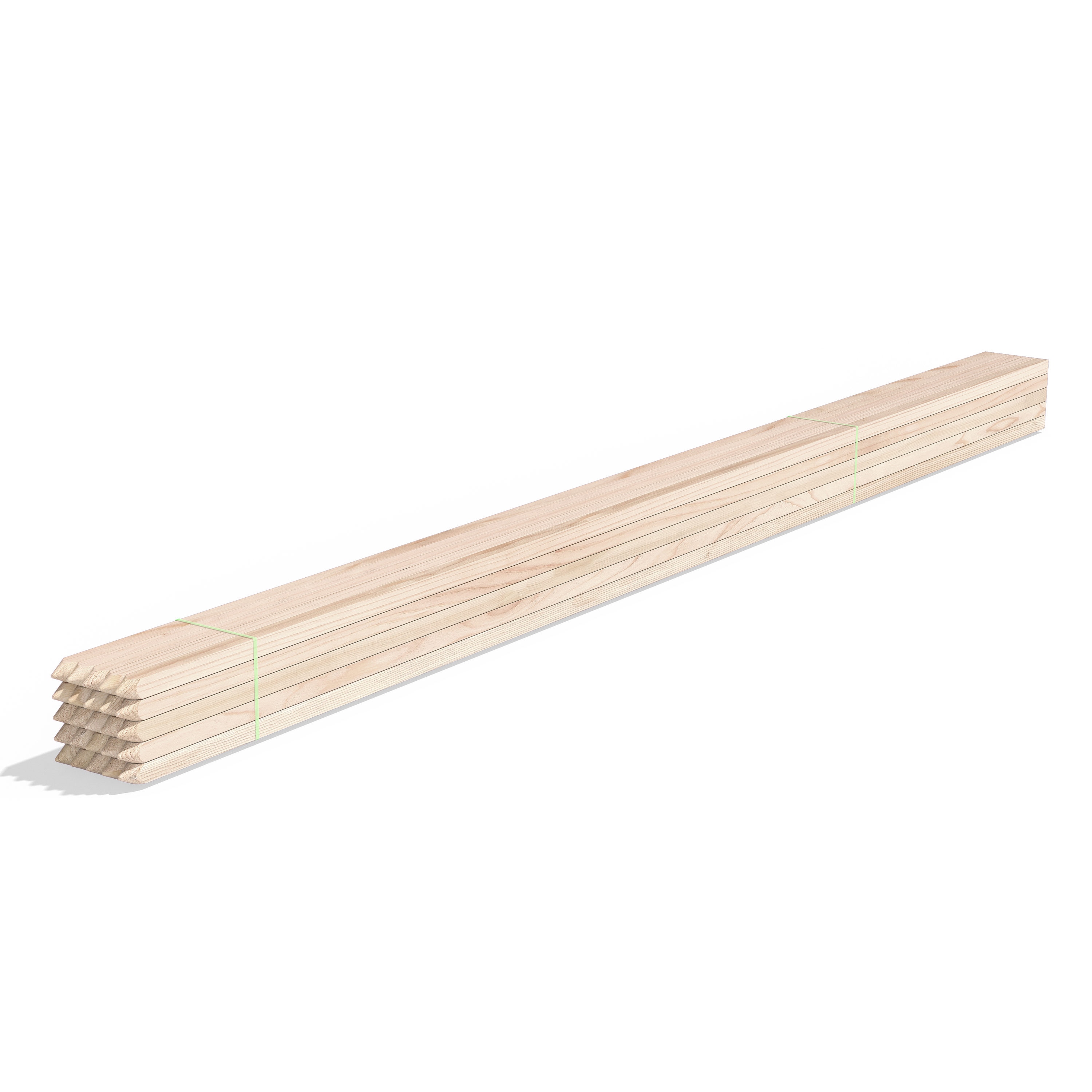Greenes Fence RC86N25U 25 -Pack 72-Inches Wood Multipurpose Landscape Stake