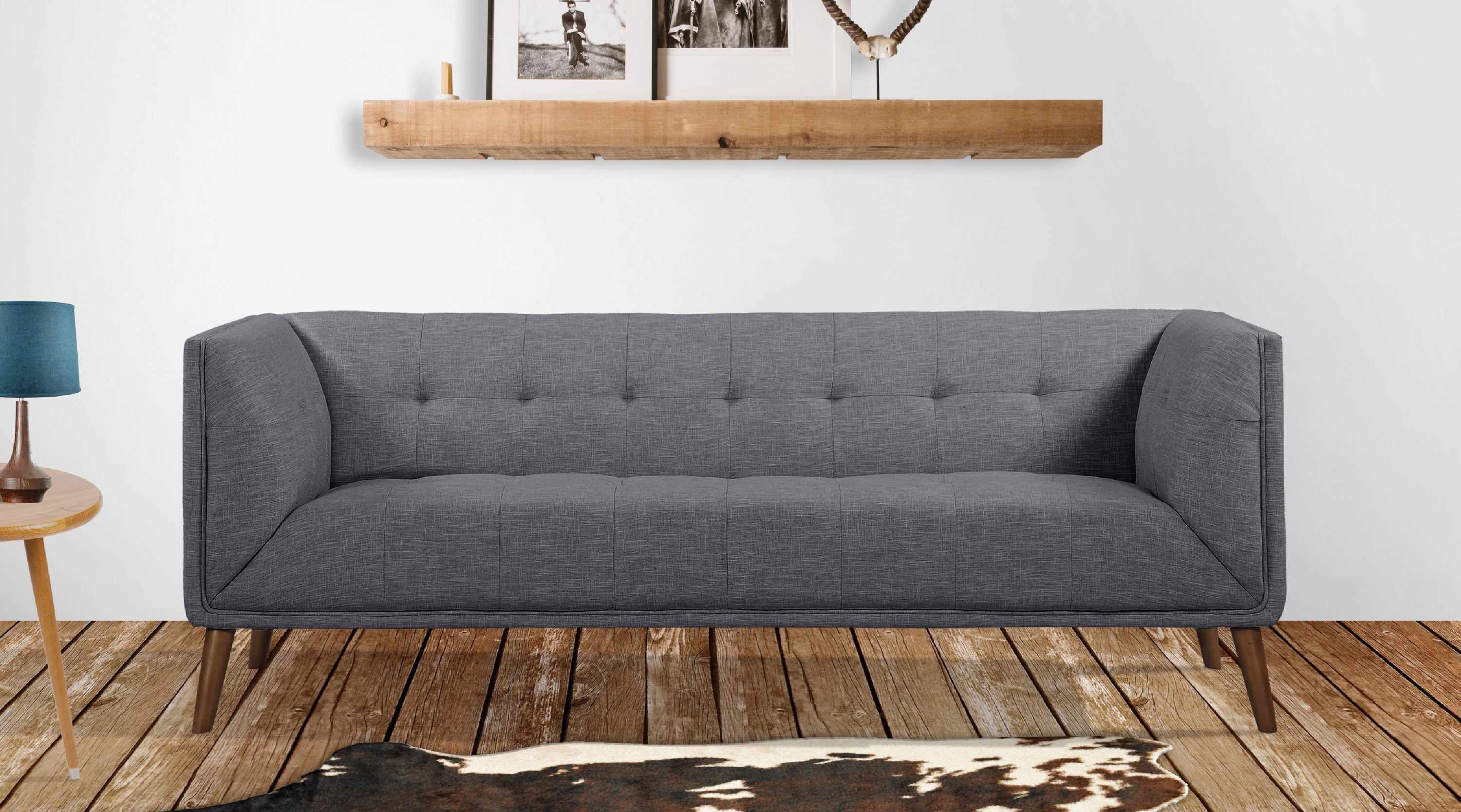 Armen Living LCHU3DG Sofas-Loveseats - View #6