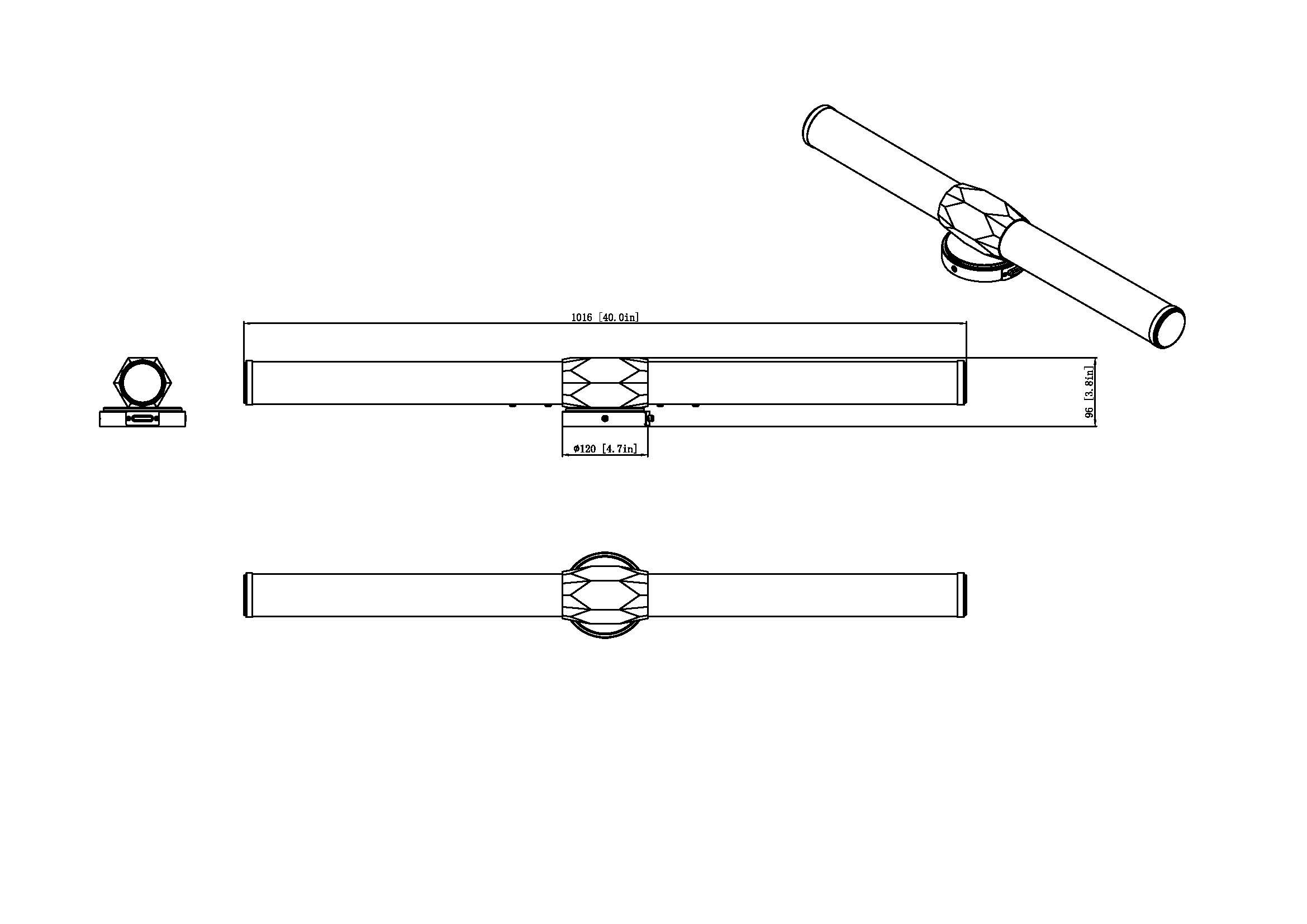 Z-Lite 1010-40W-BN-LED b089995 - View #9