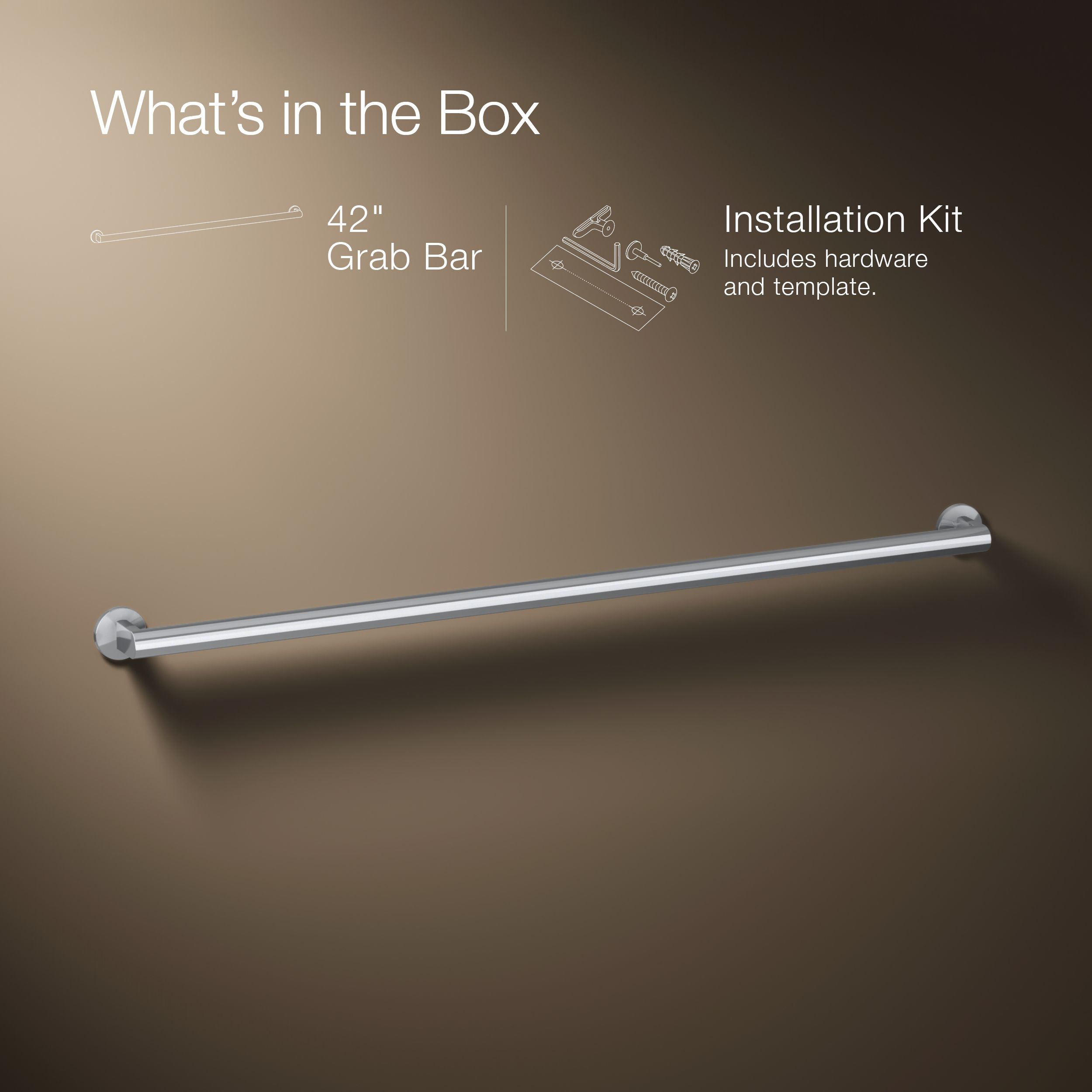 KOHLER K-25162-CP Grab-Bars - View #8