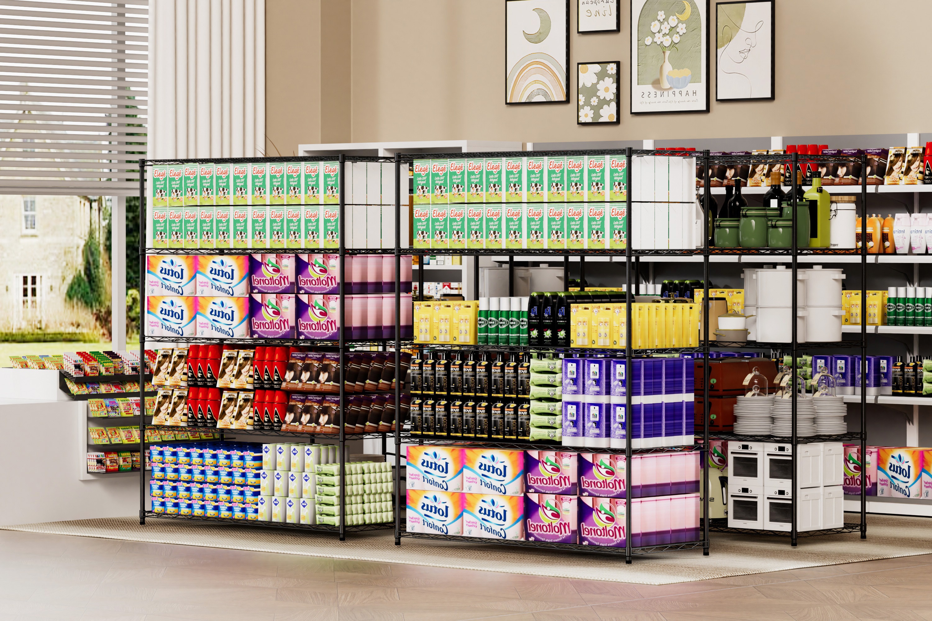 Damerin ZQ-DS-F31 Free-Standing-Shelving - View #10