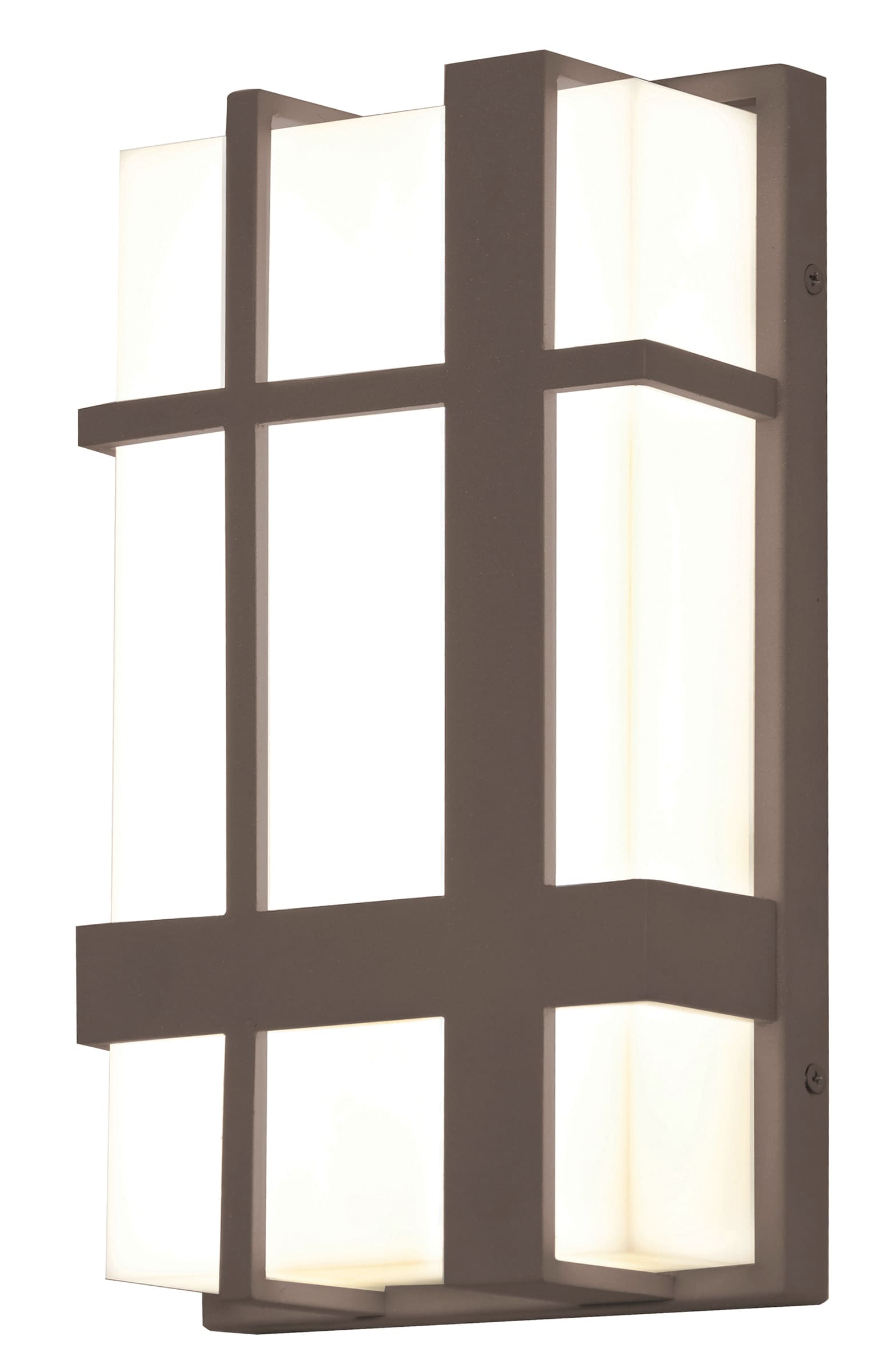 AFX MXW7122500L30MVBZ Max 7-in W 1-Light Bronze Transitional LED Wall Sconce
