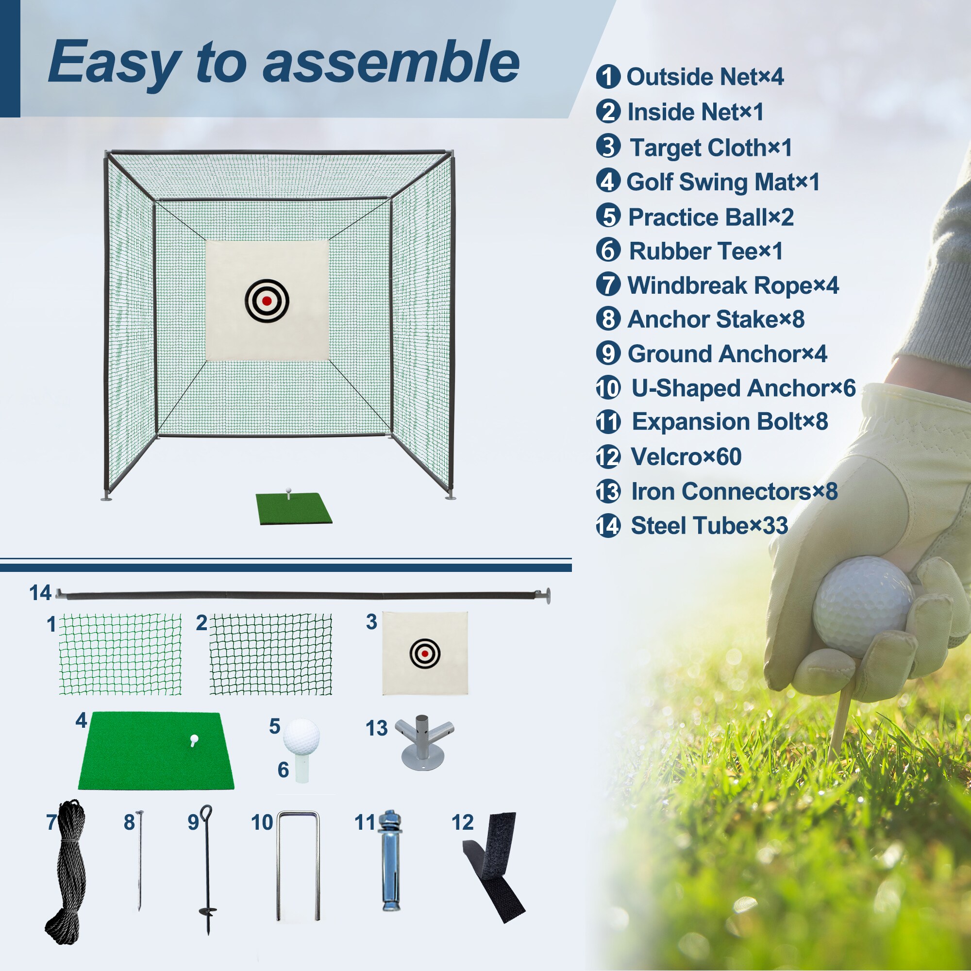 LOVMOR SF-M-W1422P149757 Golf-Gear - View #3