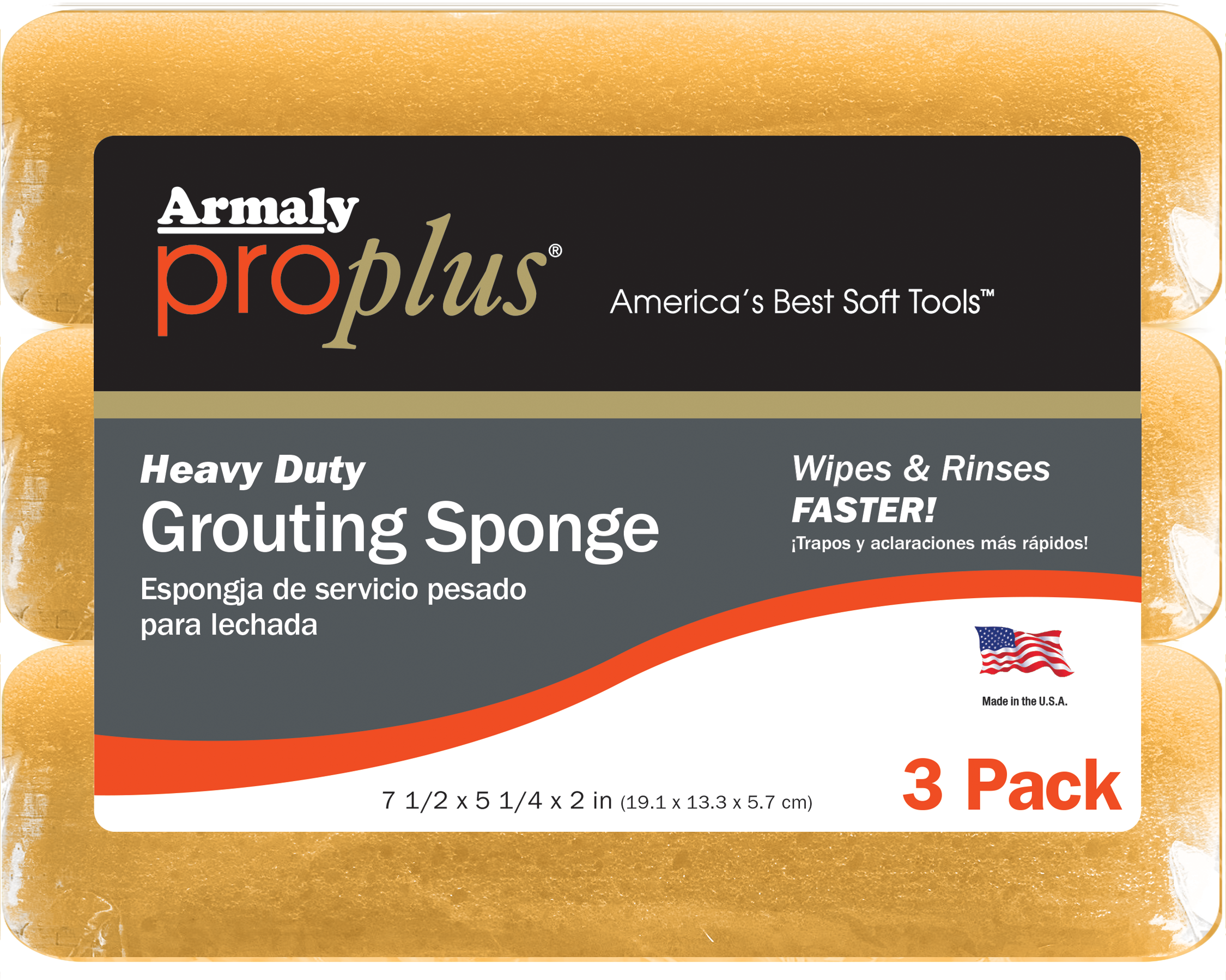 Armaly ProPlus Epoxy Grouting Pre-Wipe Sponge