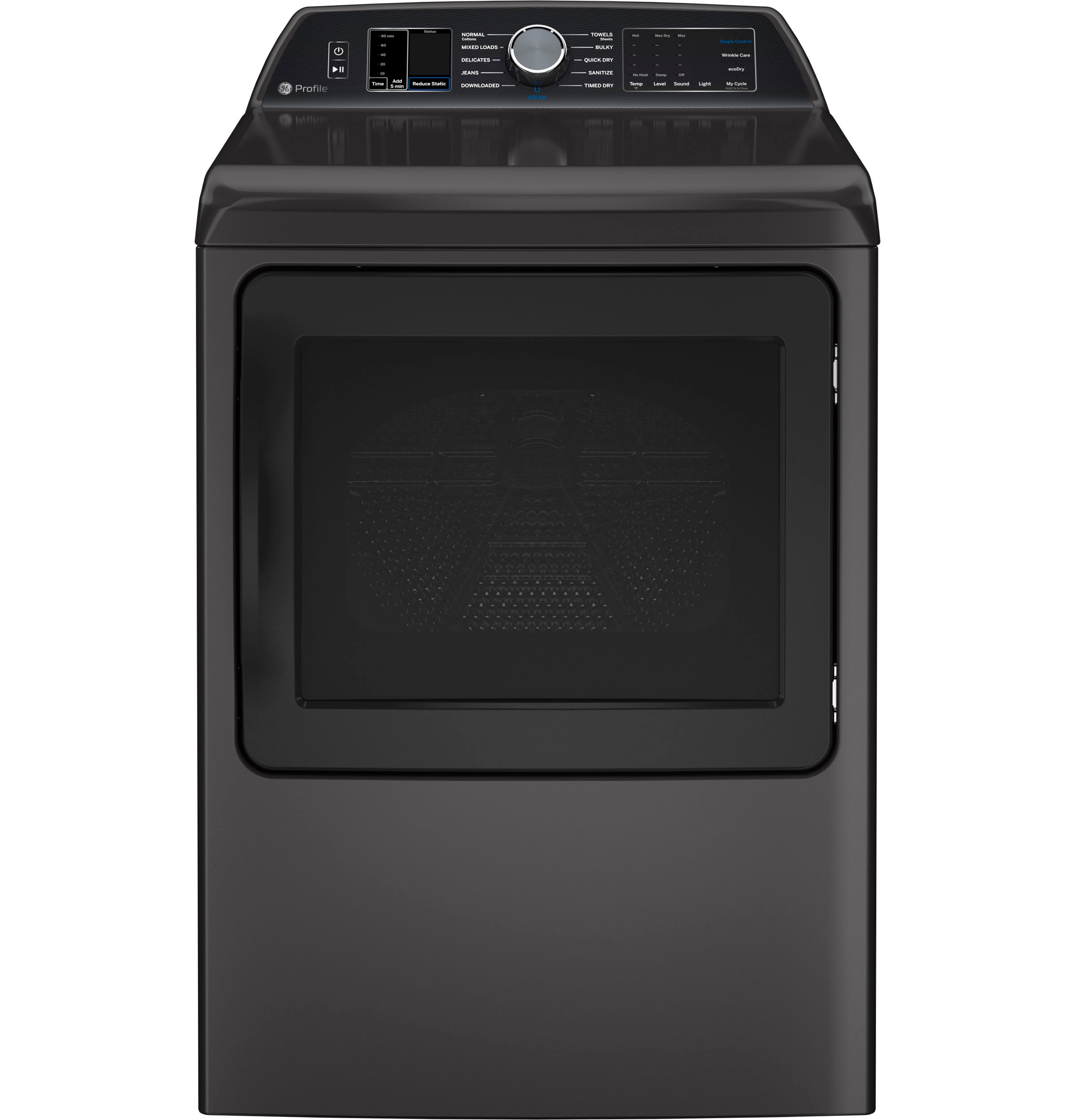 GE Profile 7.4-cu ft Steam Cycle Smart Electric Dryer (Diamond