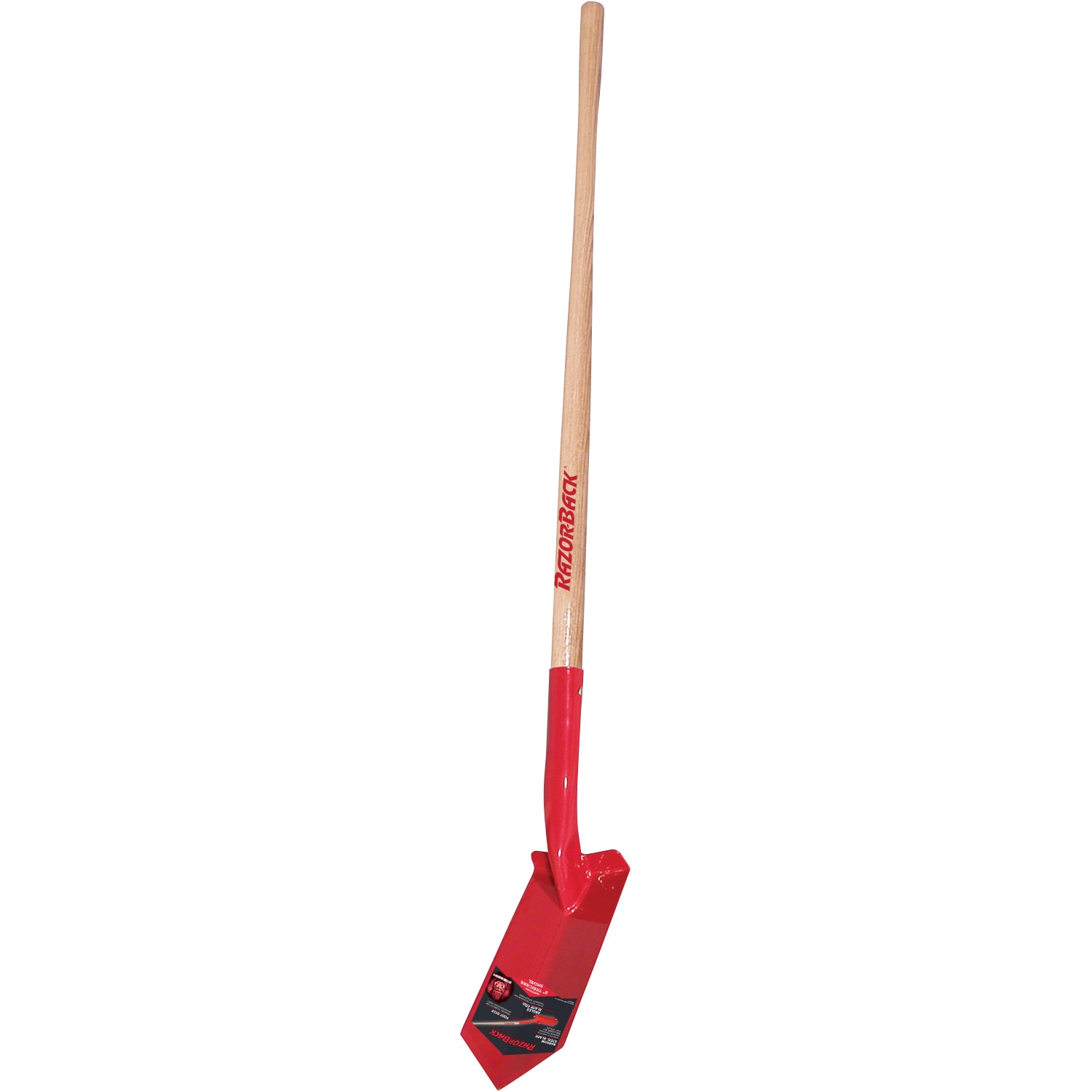 Holsteiner shovel, steel, red, straight | SPODECO | Tennis Online Shop