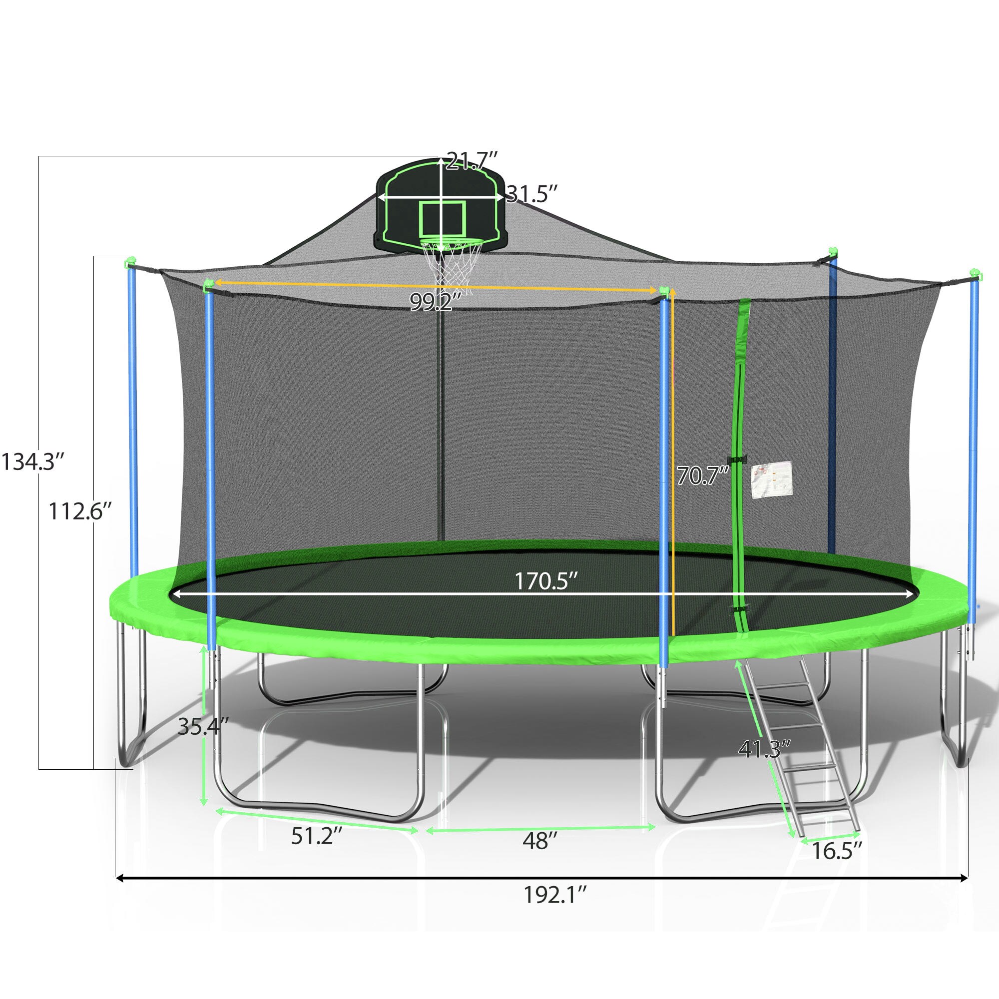 Maocao Hoom DJ-H-2W285S0002 trampolines - View #10