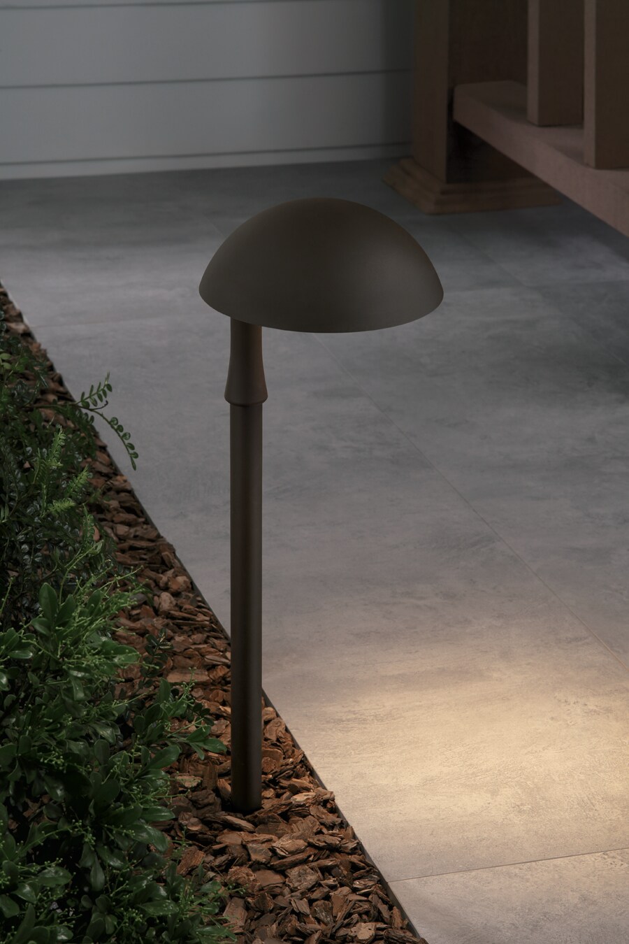 Portfolio 70-Lumen 2-Watt Specialty Textured Bronze Low Voltage LED Outdoor  Step Light (3000 K) Lowes.com