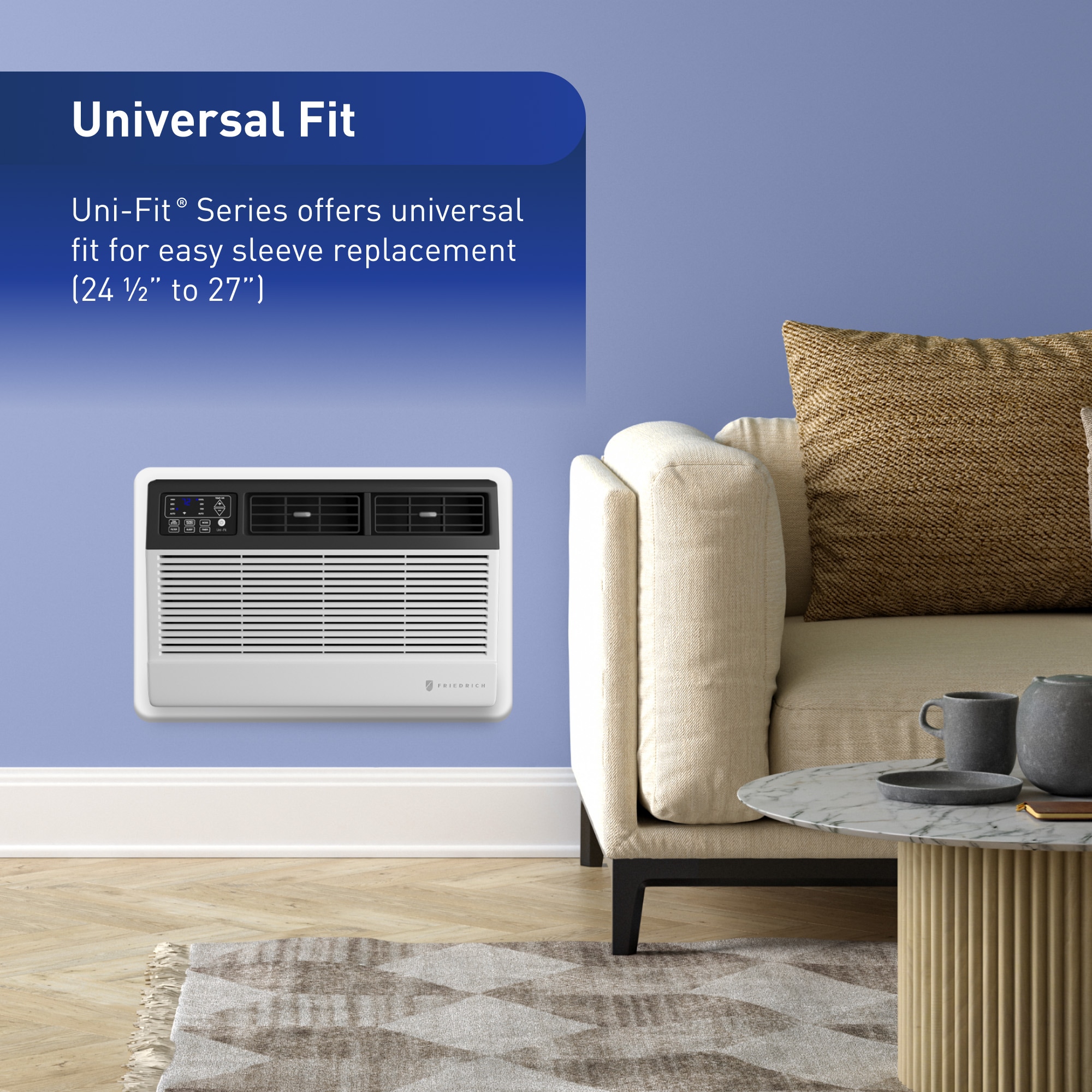 Friedrich 300-sq ft Window Air Conditioner with Remote (115-Volt, 8000-BTU) Wi-Fi enabled CCF08B10A Sansujyuku sansujyuku.com