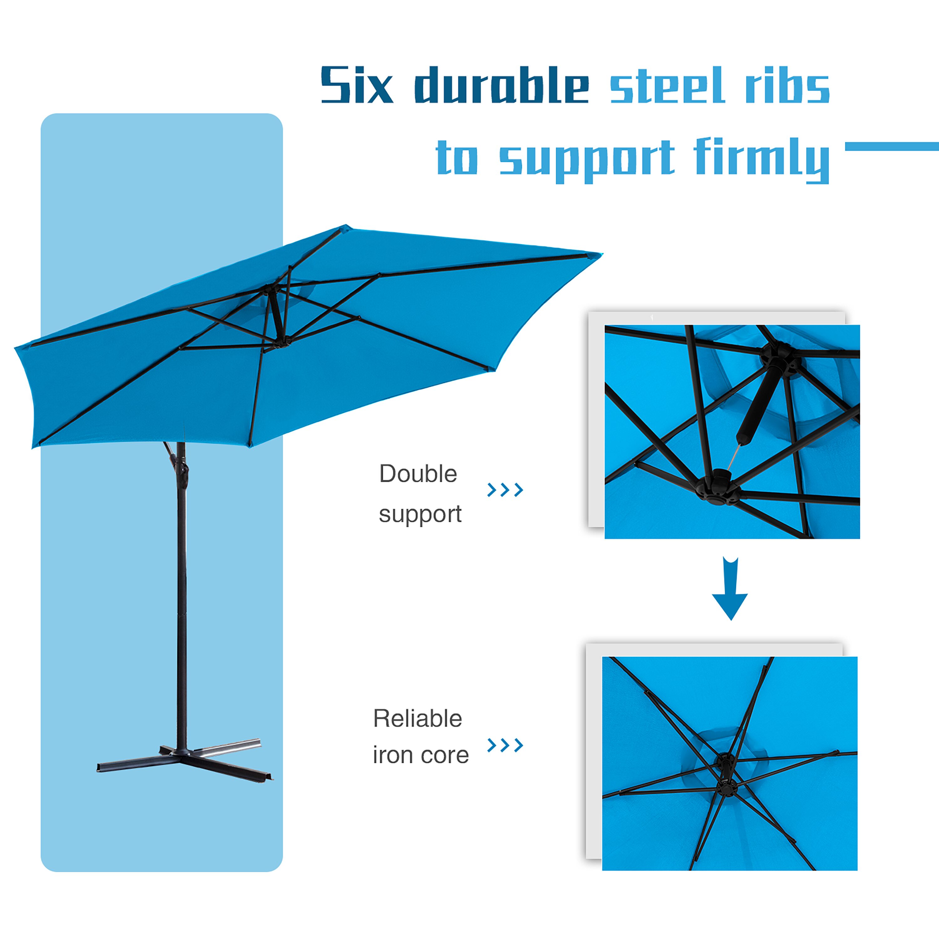 Vineego LS-BUB933LB Umbrellas-2 - View #4