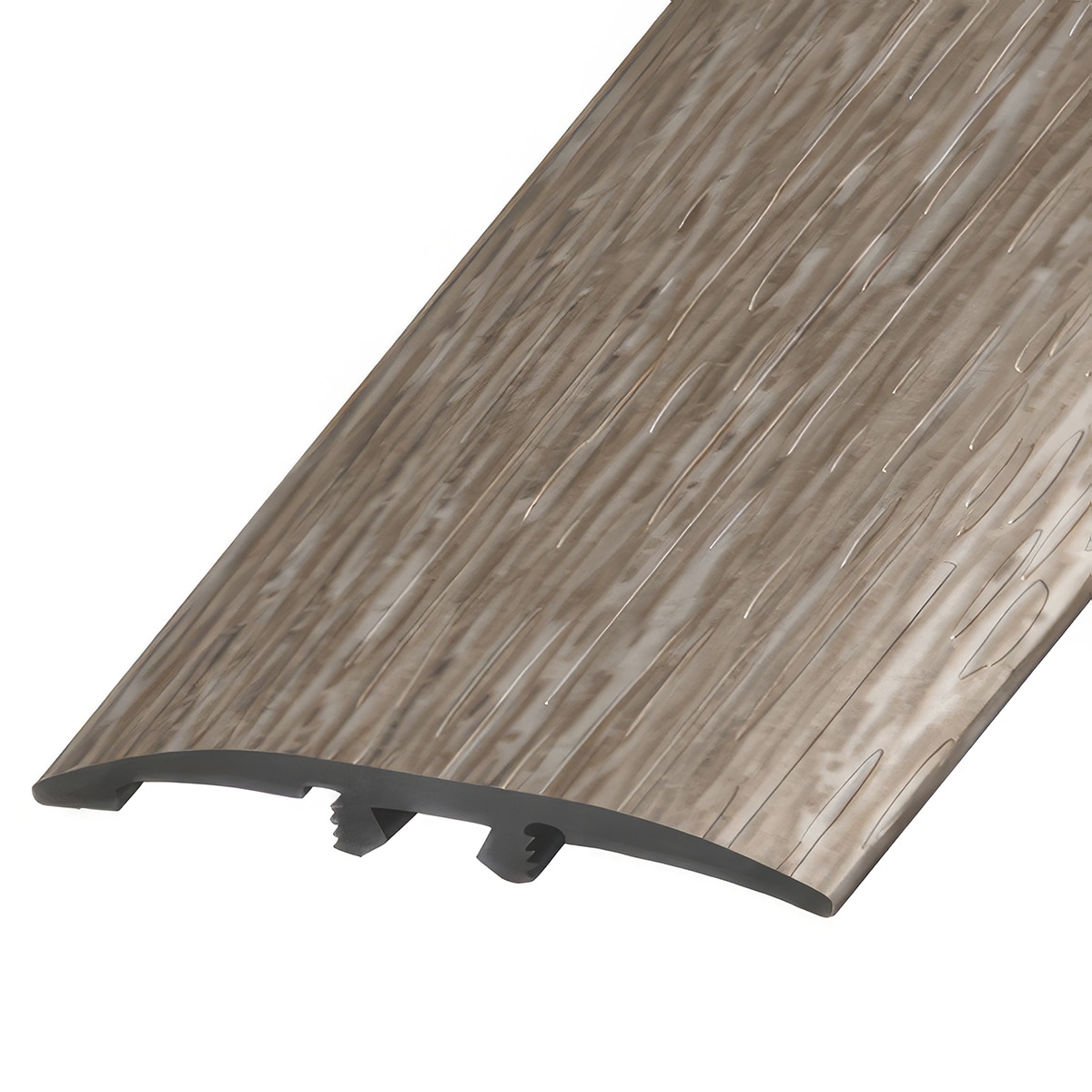 Versatrim SLT-113105 GlueCore Lucida SoundTrack GlueCore-Thunder Sky Prefinished 0.25-in T x 2-in W x 94-in L PVC 3-in-1 T-moulding/Reducer/Endcap