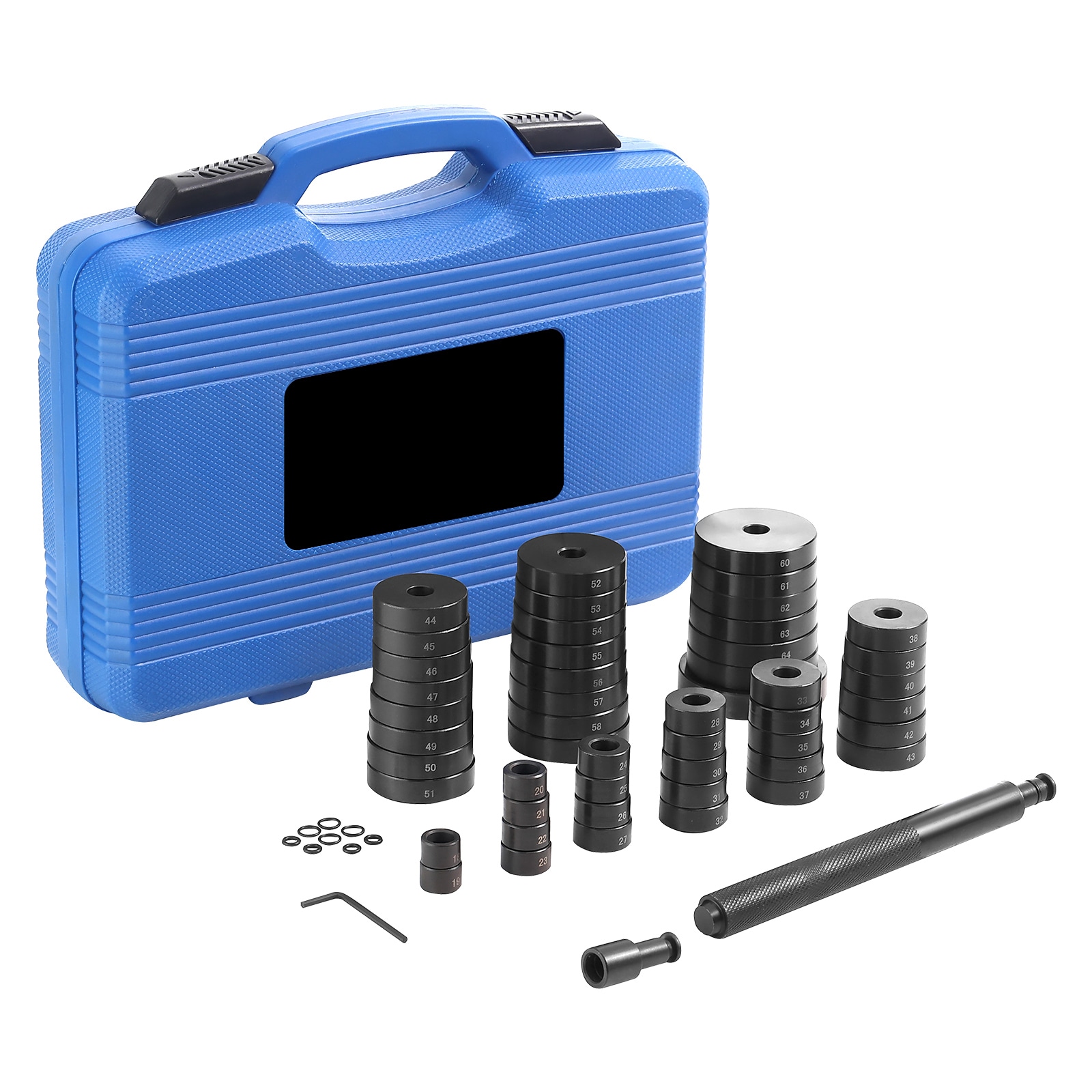 Tinyhomie 52 Pcs Custom Bushing Press Kit Transmission Wheel Bearing Race Seal Kit #LW-JA-P484346T3342