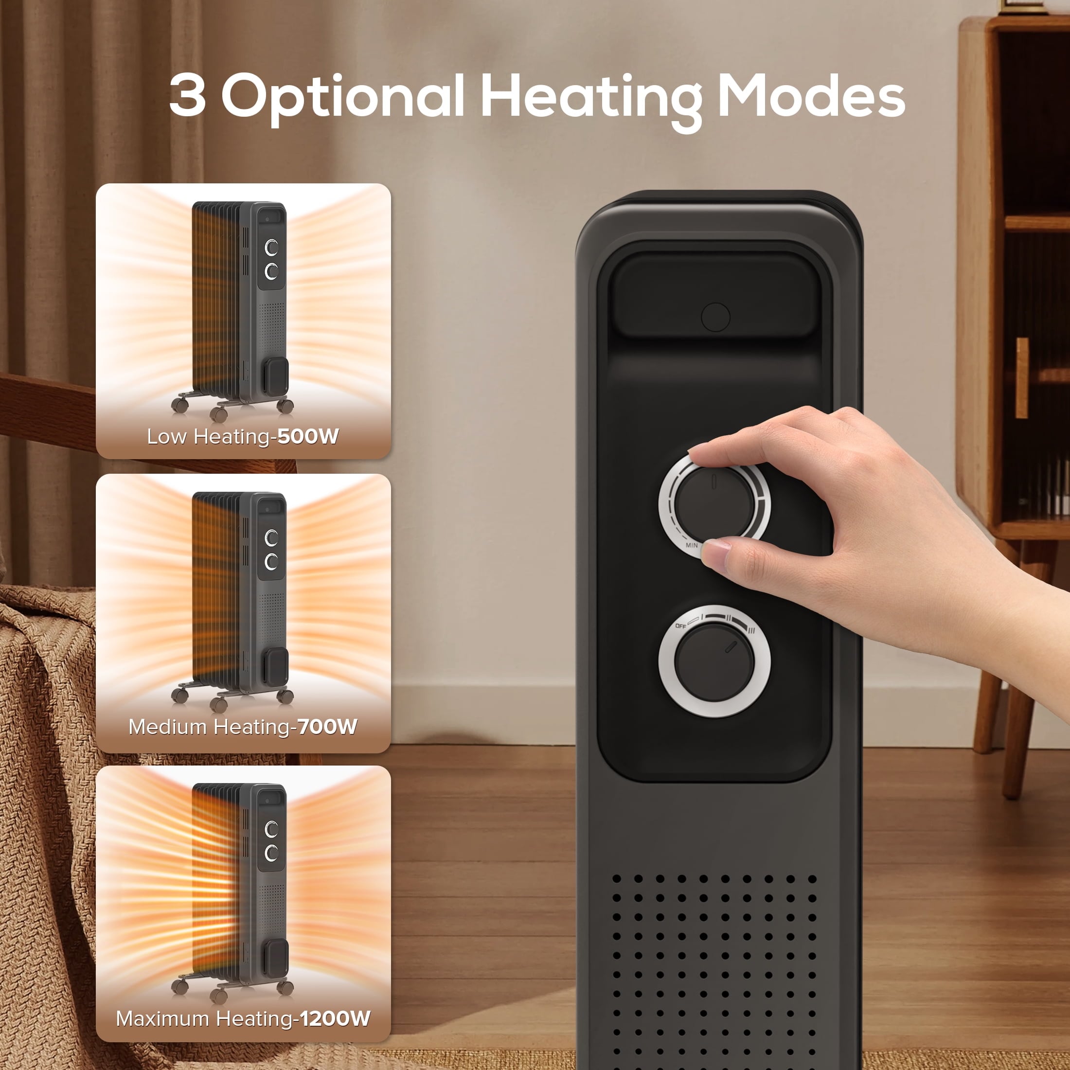 COWSAR LSU630192B Portable-Electric-Heat - View #3
