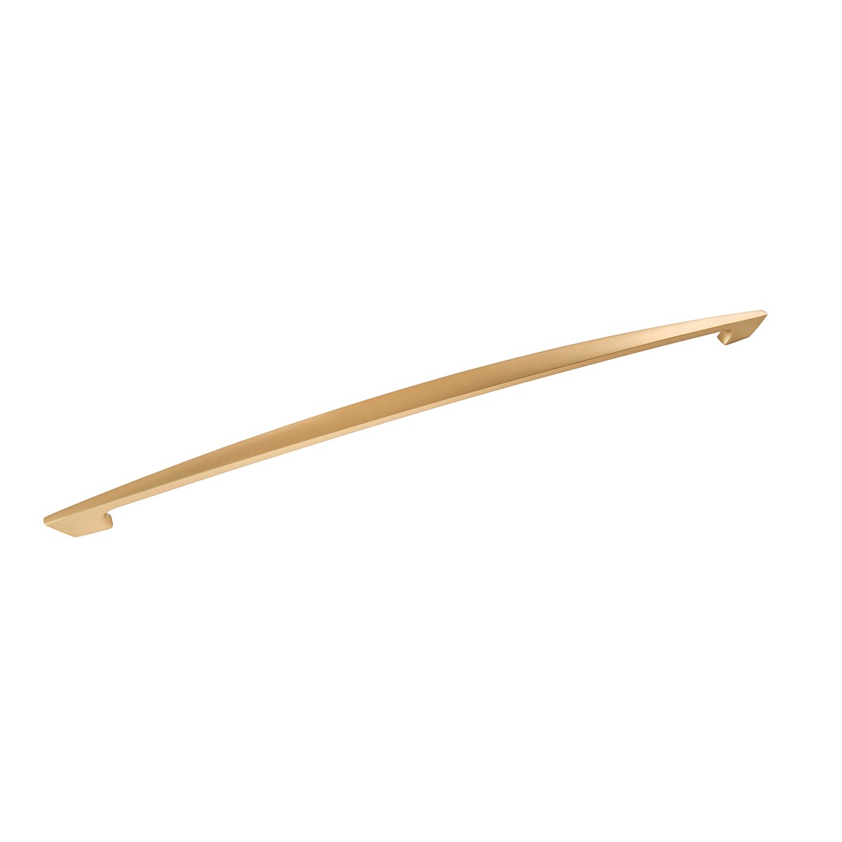 Hickory Hardware HH074856-FUB Velocity 18-in , 457mm Center to Center Flat Ultra Brass Rectangular Handle