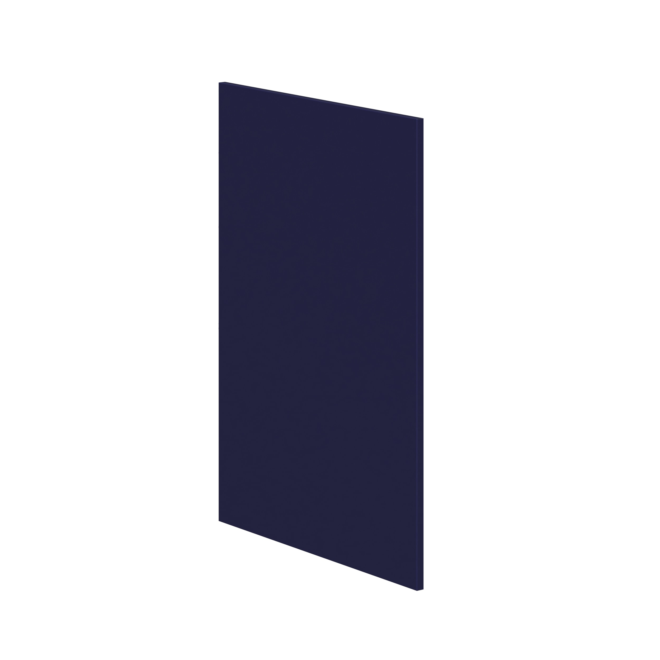 Hugo&Borg DSCP2434-LO Lorette Cabinet End Panel 24.57-in W x 34.5-in H x 0.63-in D Navy Blue Painted