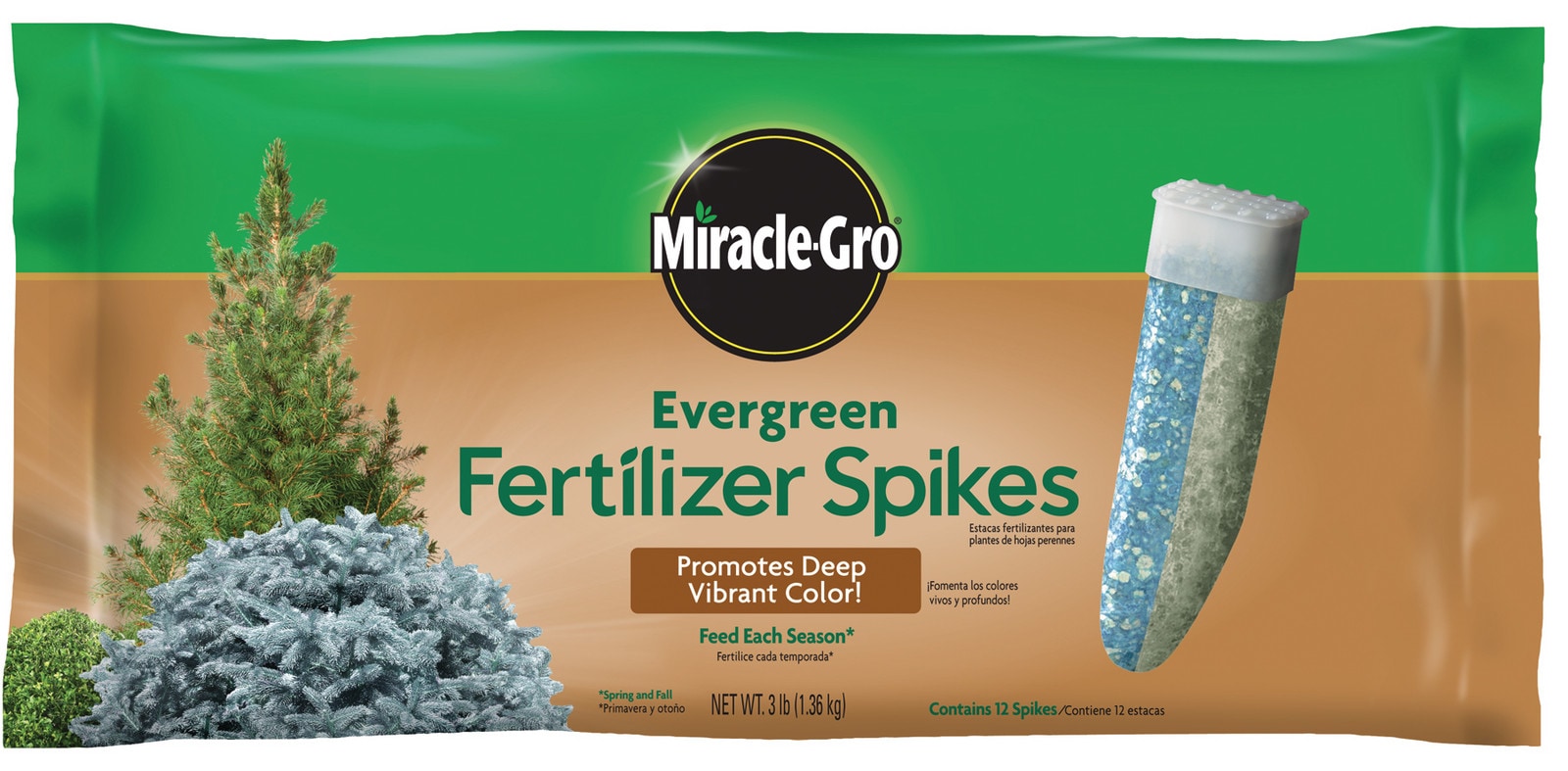 Miracle-Gro® Evergreen Plant Food Spikes 