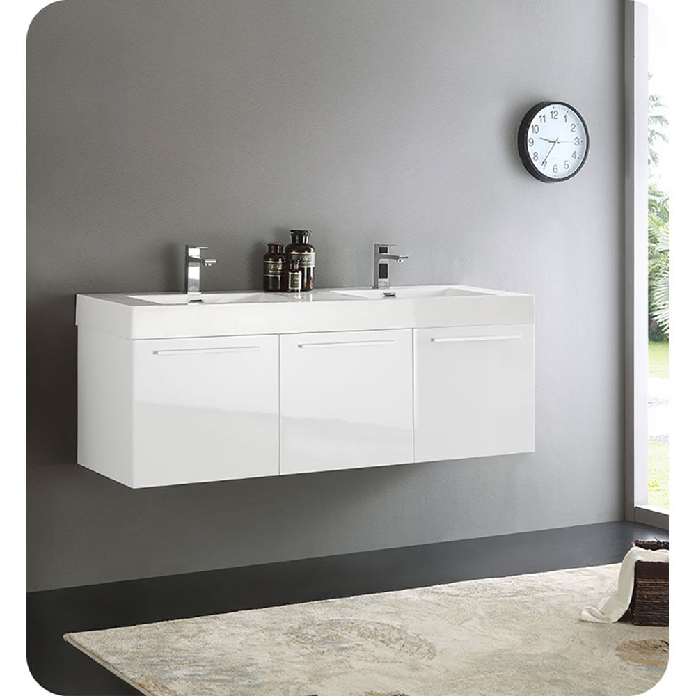 Fresca FCB8093WH-D-I Bath-Vanity-Combo - View #7