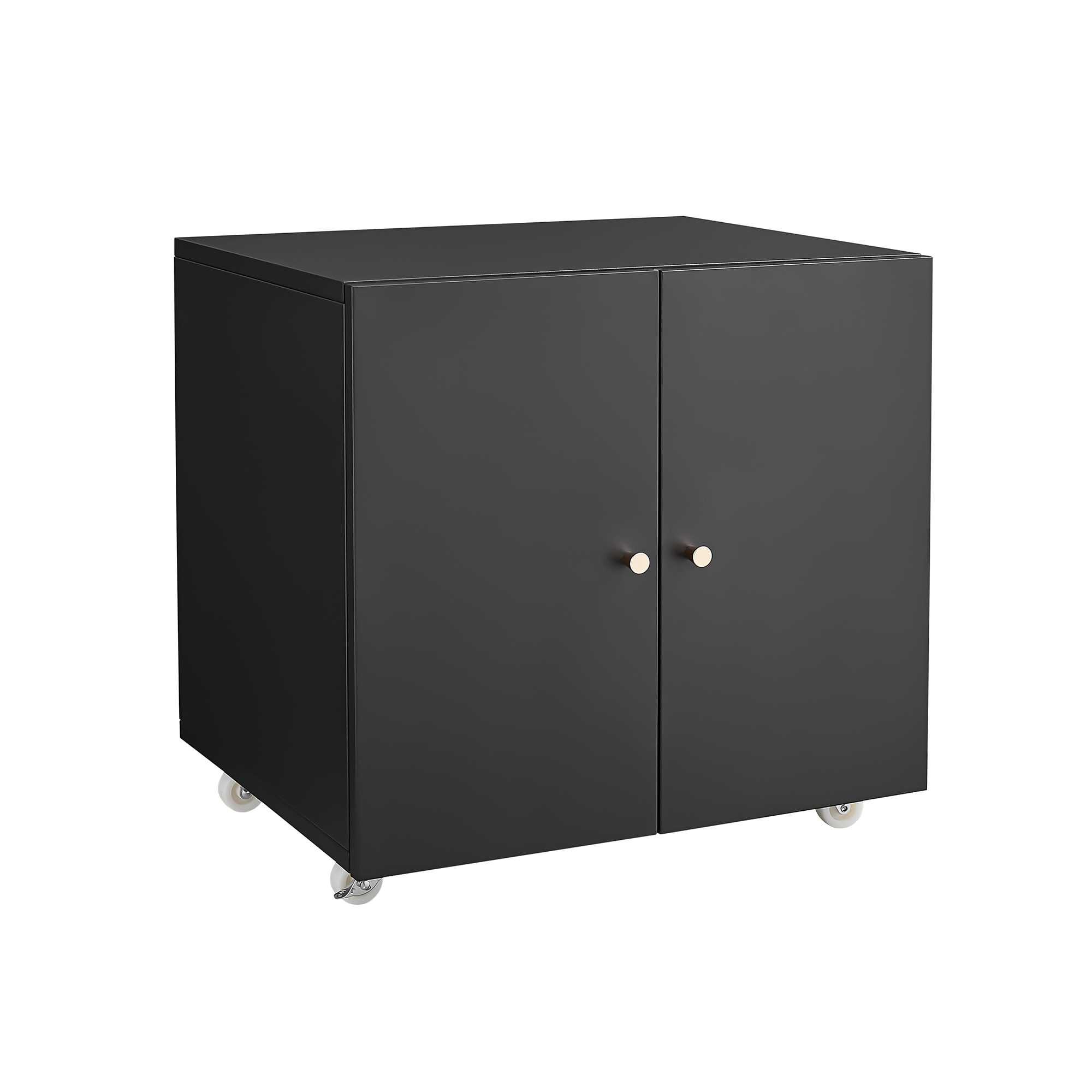 SINOFURN SYD260001BL Black 23.6-in File Cabinet