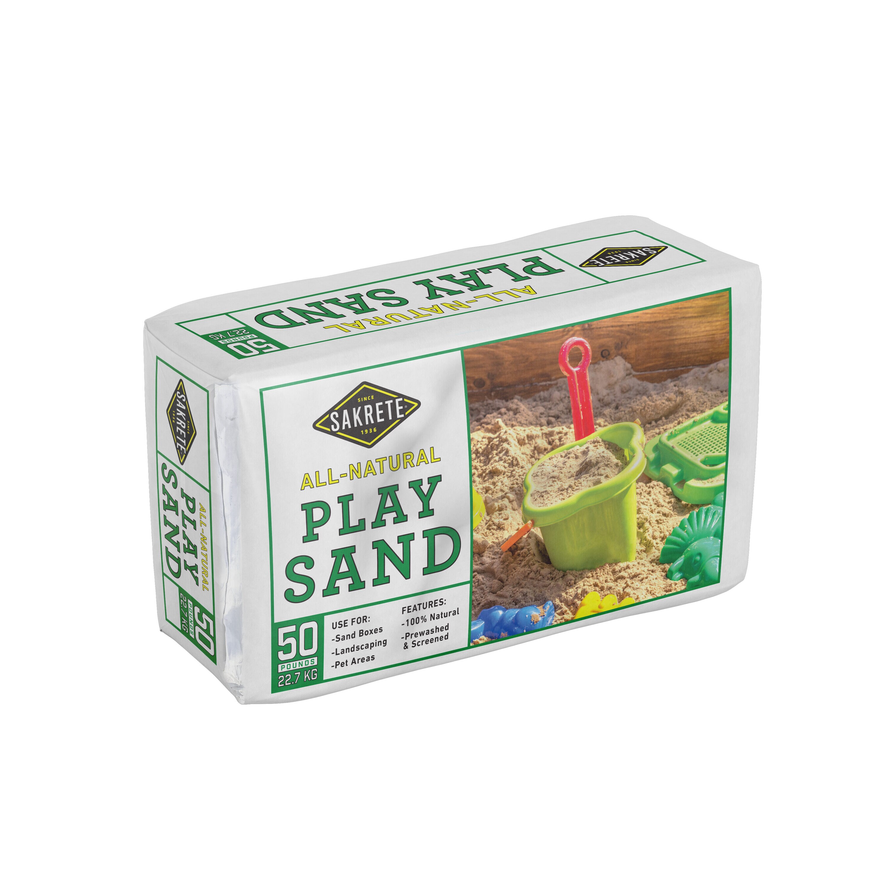 Sakrete 0.5-cu ft 50-lb Play Sand
