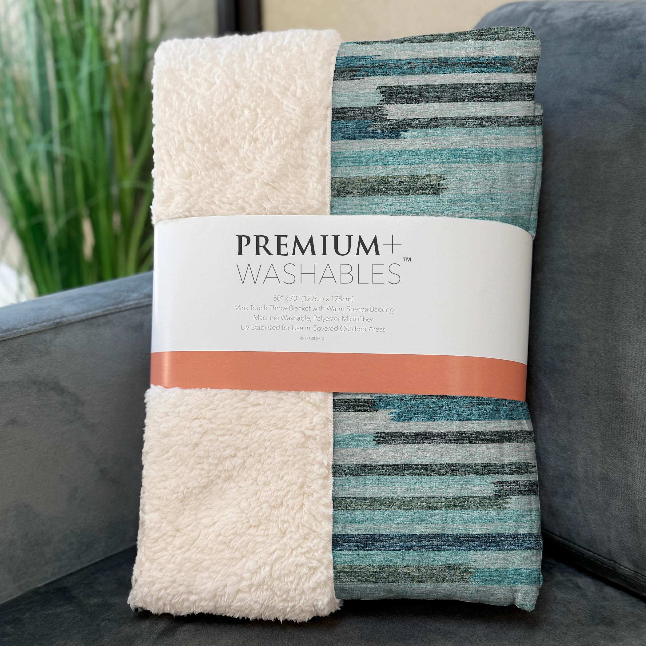 Addison Rugs ASB114TU50X70 Blankets-And-Throws - View #2