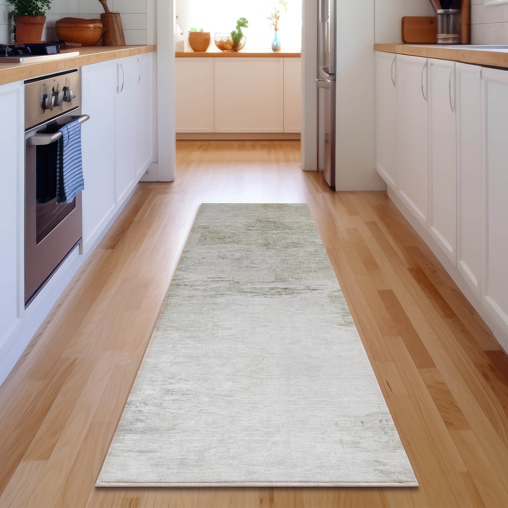 Addison Rugs AMF595IV2X8 Mayfield AMF595IV 2 x 7 (ft) Loomed Polyester Ivory Rectangular Indoor Geometric Machine washable Area rug