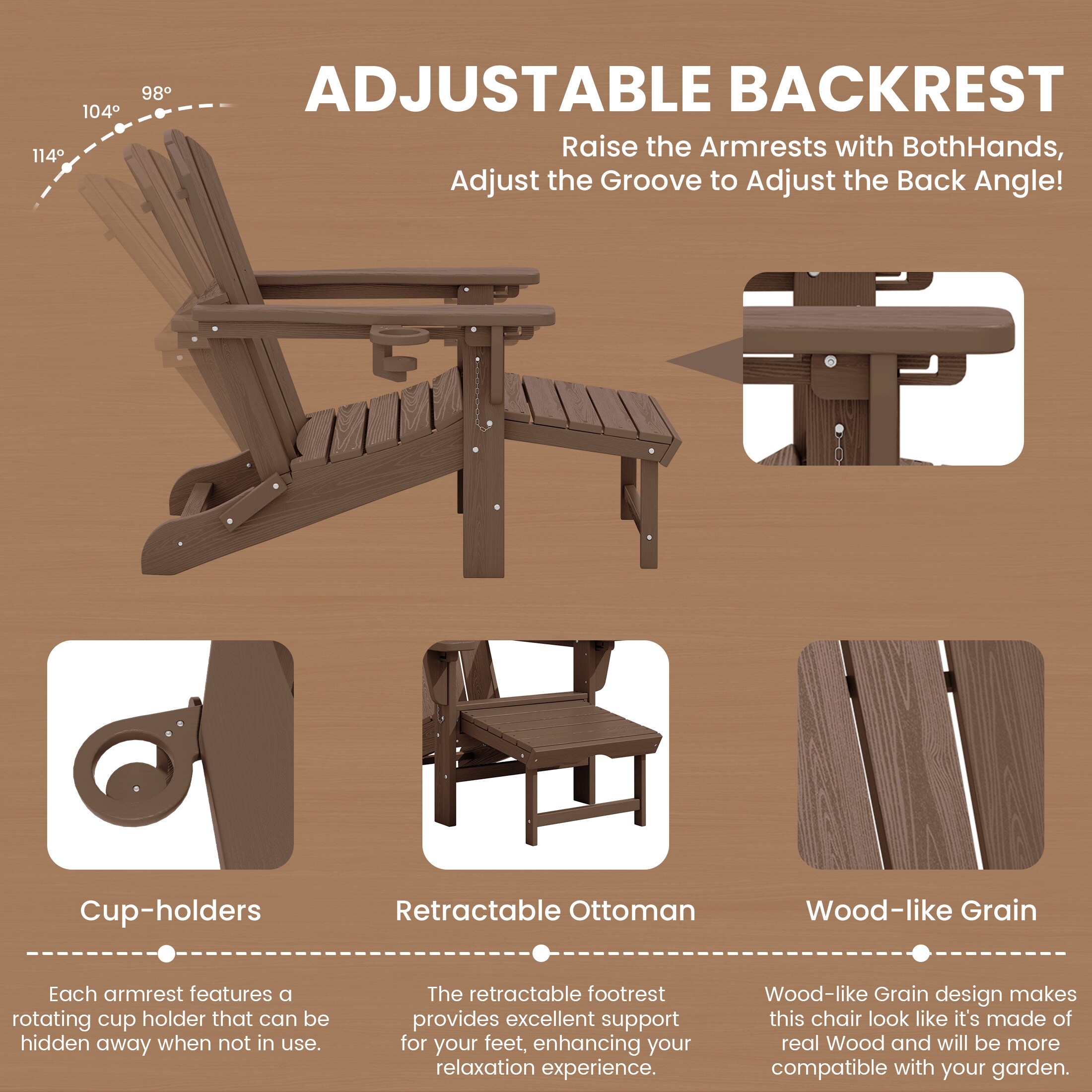VOUA AK-CLGJ-BN Patio-Chairs - View #4