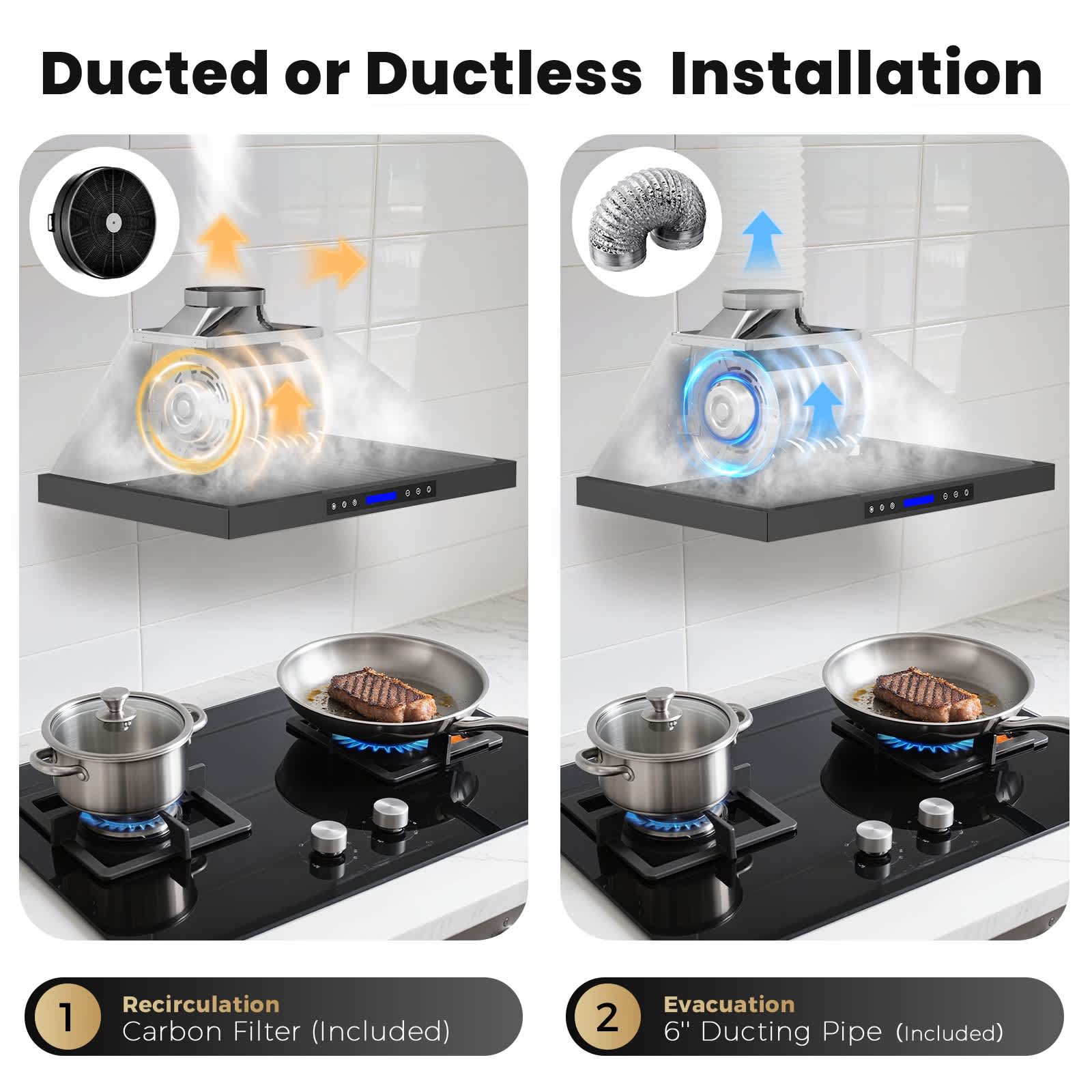 DIVAN DHP02-36B Wall-Mounted-Range-Hoods - View #8