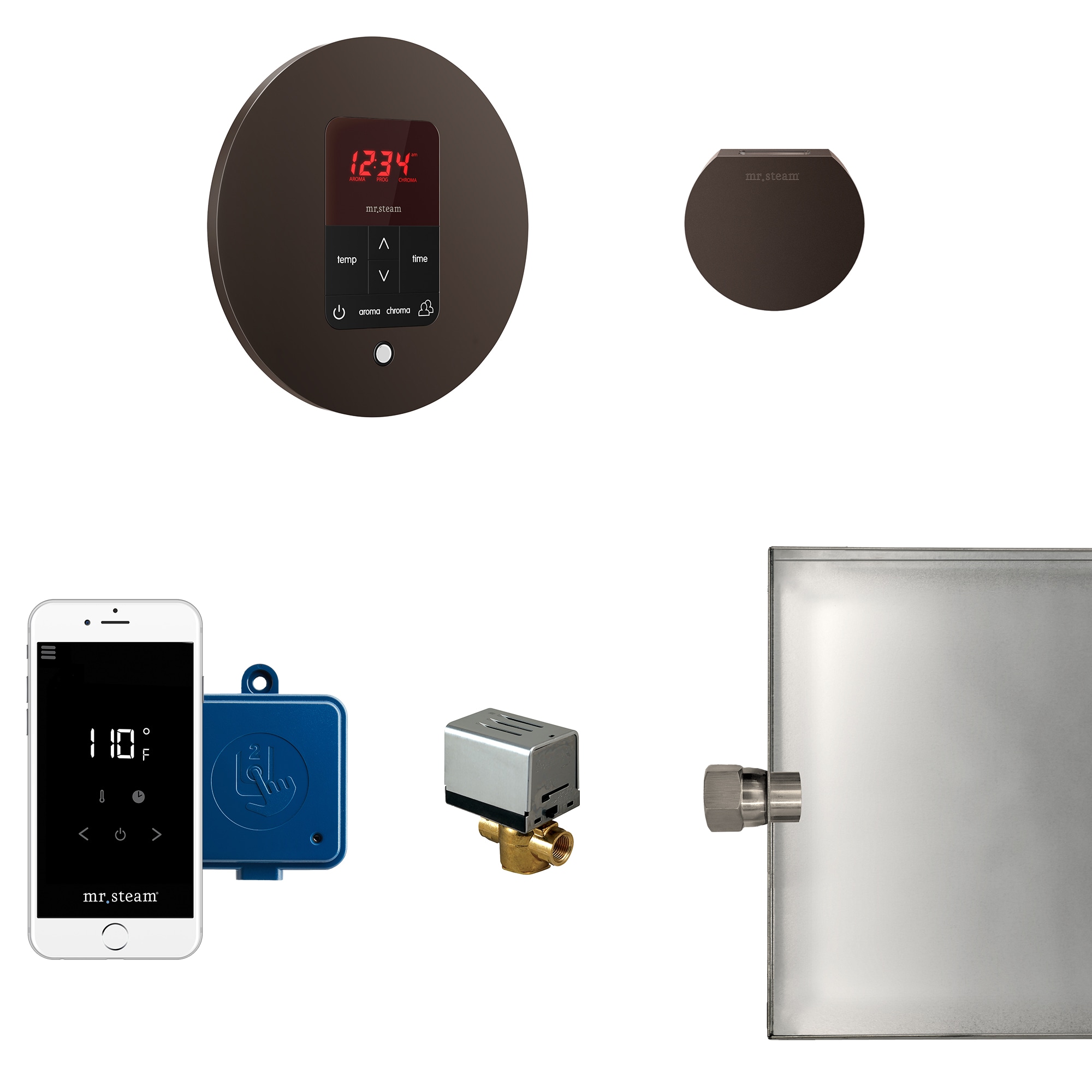 Mr. Steam MSBUTLER1RD-ORB 120-Watts Oil Rubbed Bronze Steam generator control kit