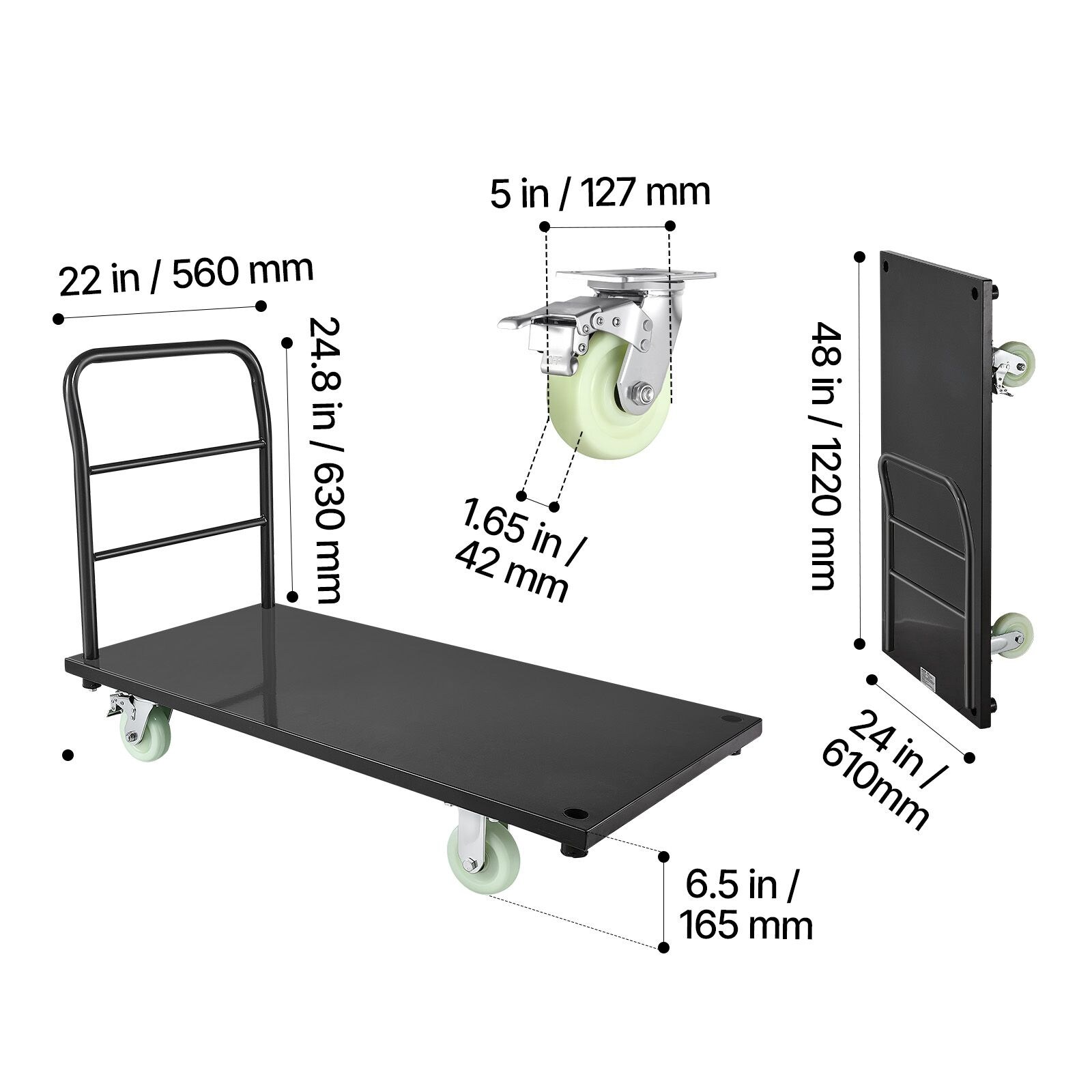 Loheer D01027R32D6 Hand-Truck-Dollies - View #8
