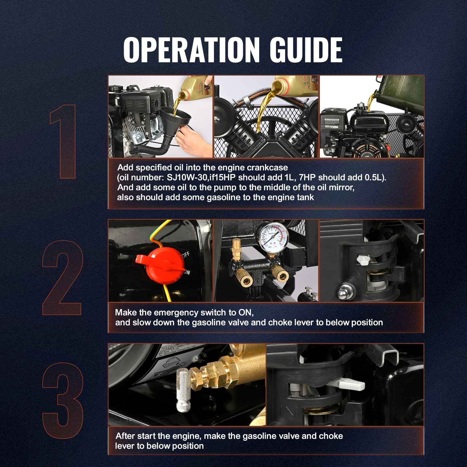 VEVOR SCQYKYJ20JL003534V0 Air-Compressors - View #5