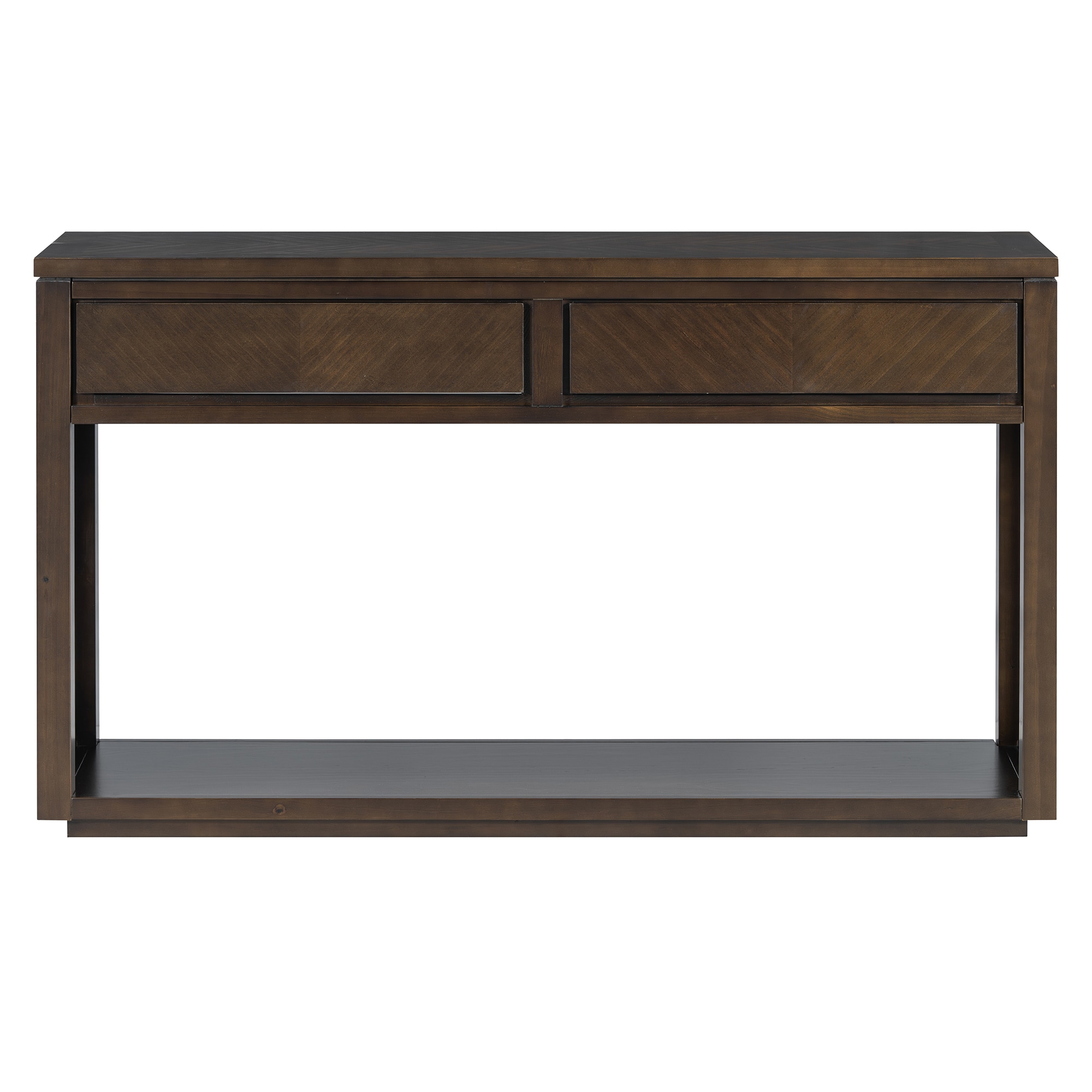SINOFURN SYA330199BN Rustic Brown Console table