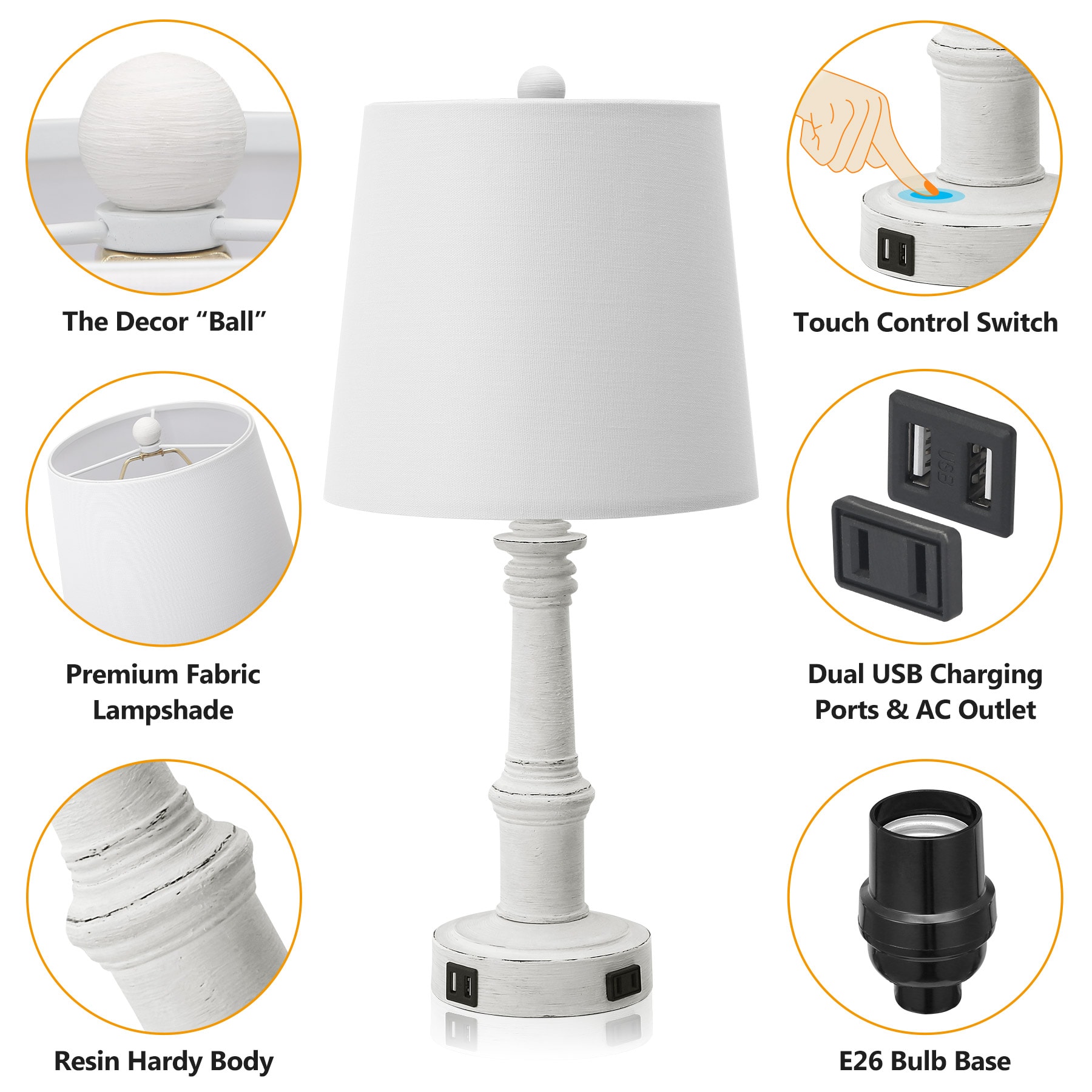 Tribesigns TH-SF0033-2PK Desk-Table-Lamps - View #6